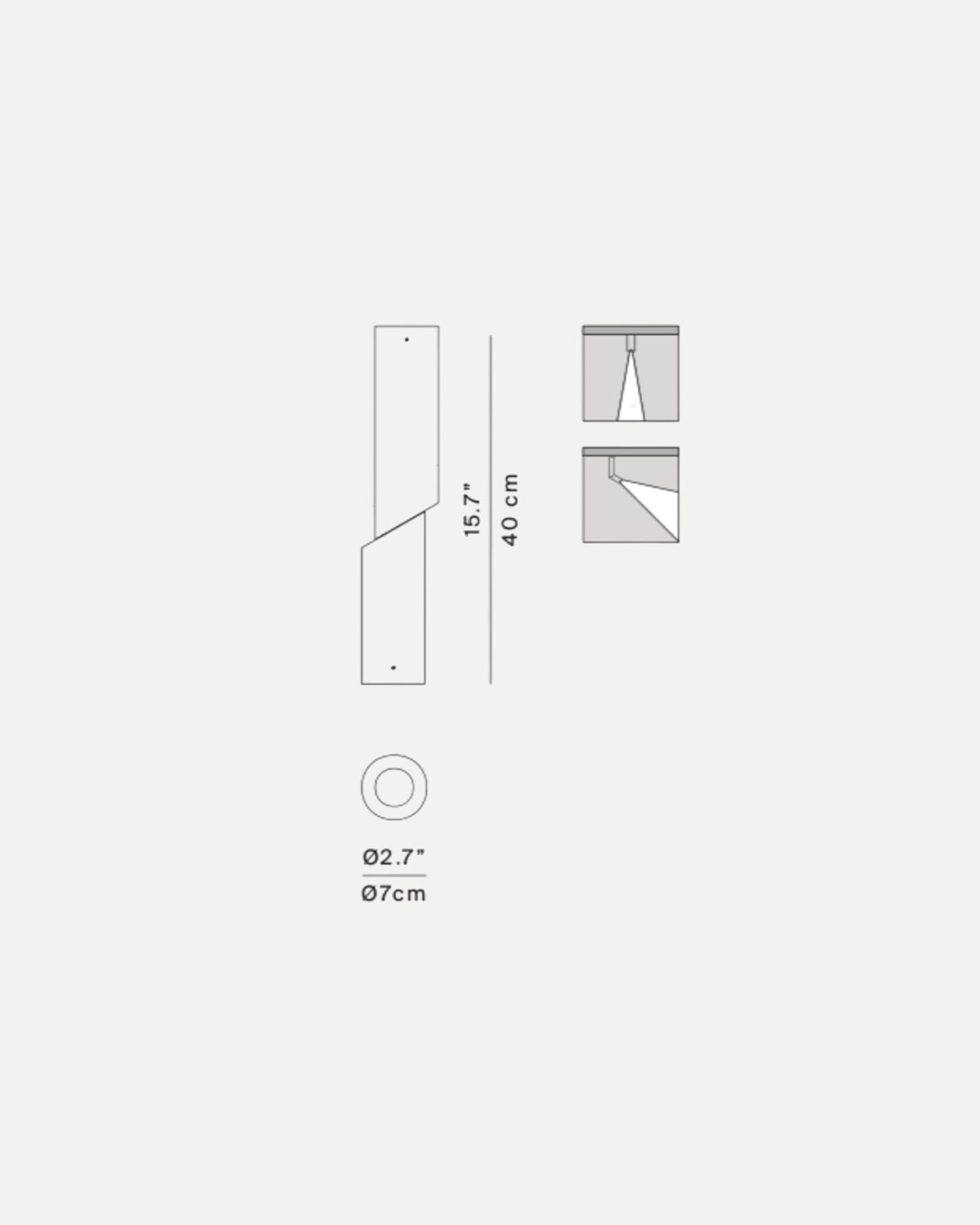 E06 Elementi Ceiling Light