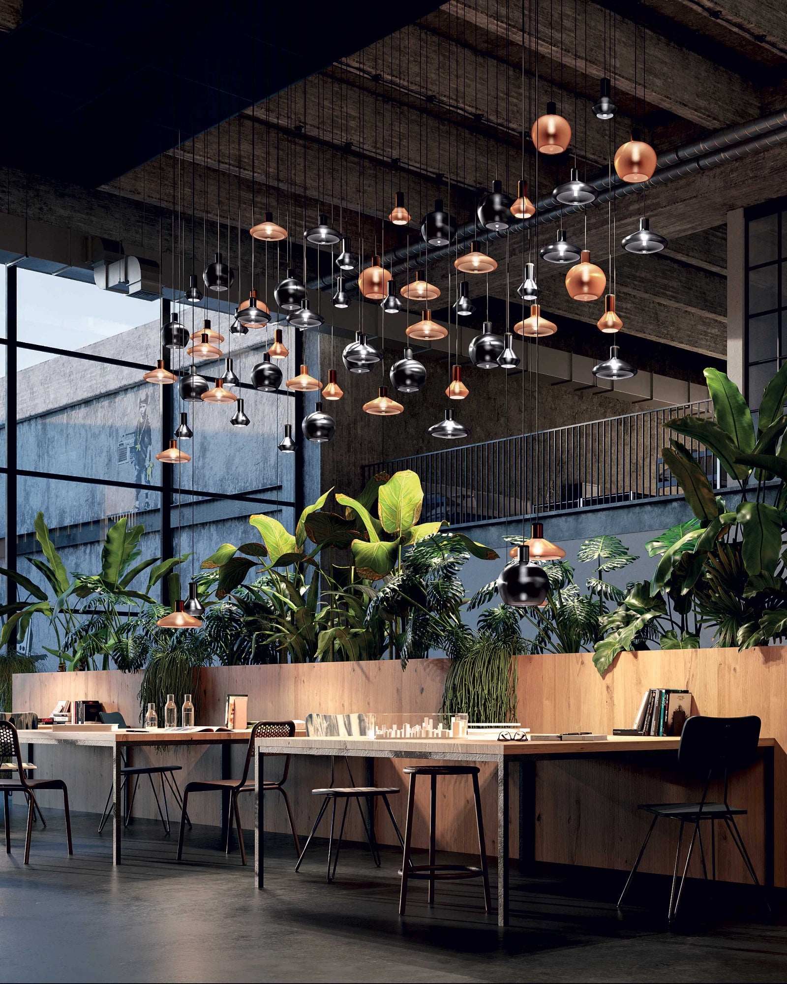 Flask Pendant Light