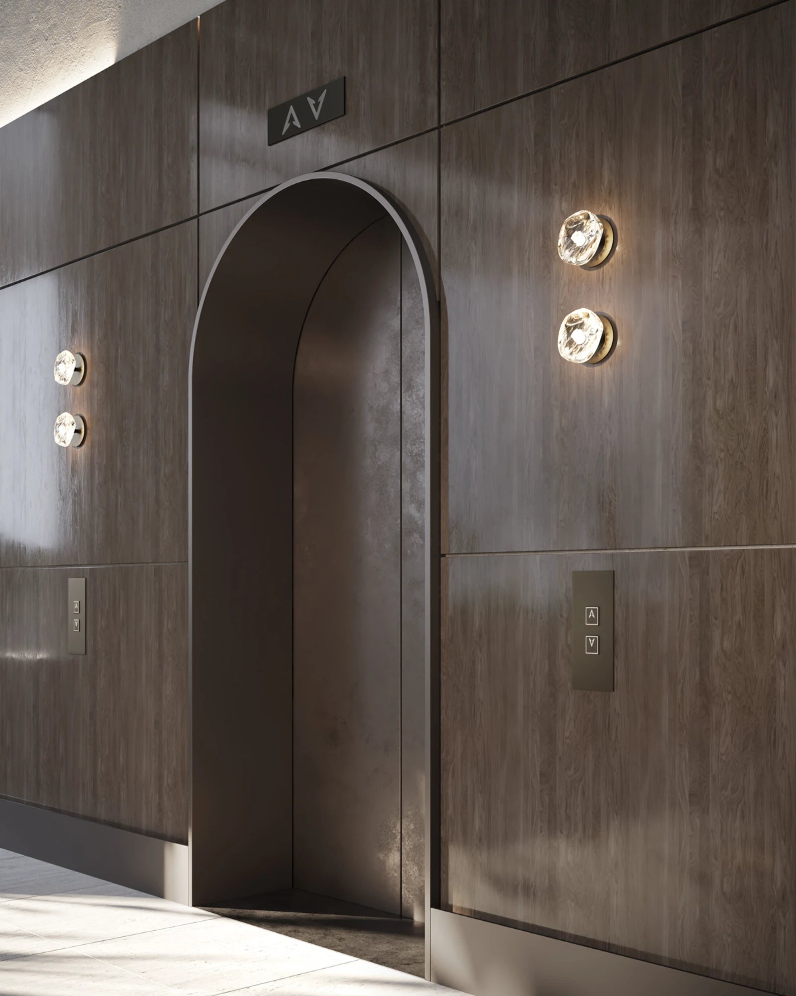 Flo Round Wall Light