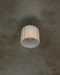 Fluted Ceiling Light