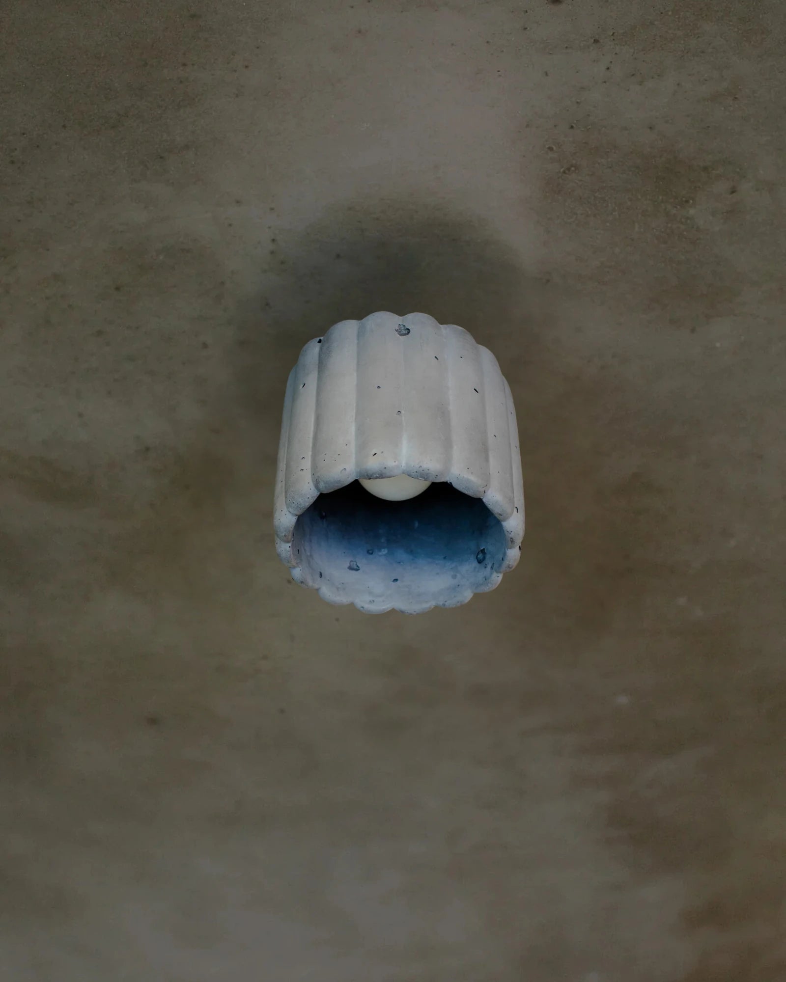 Fluted Ceiling Light