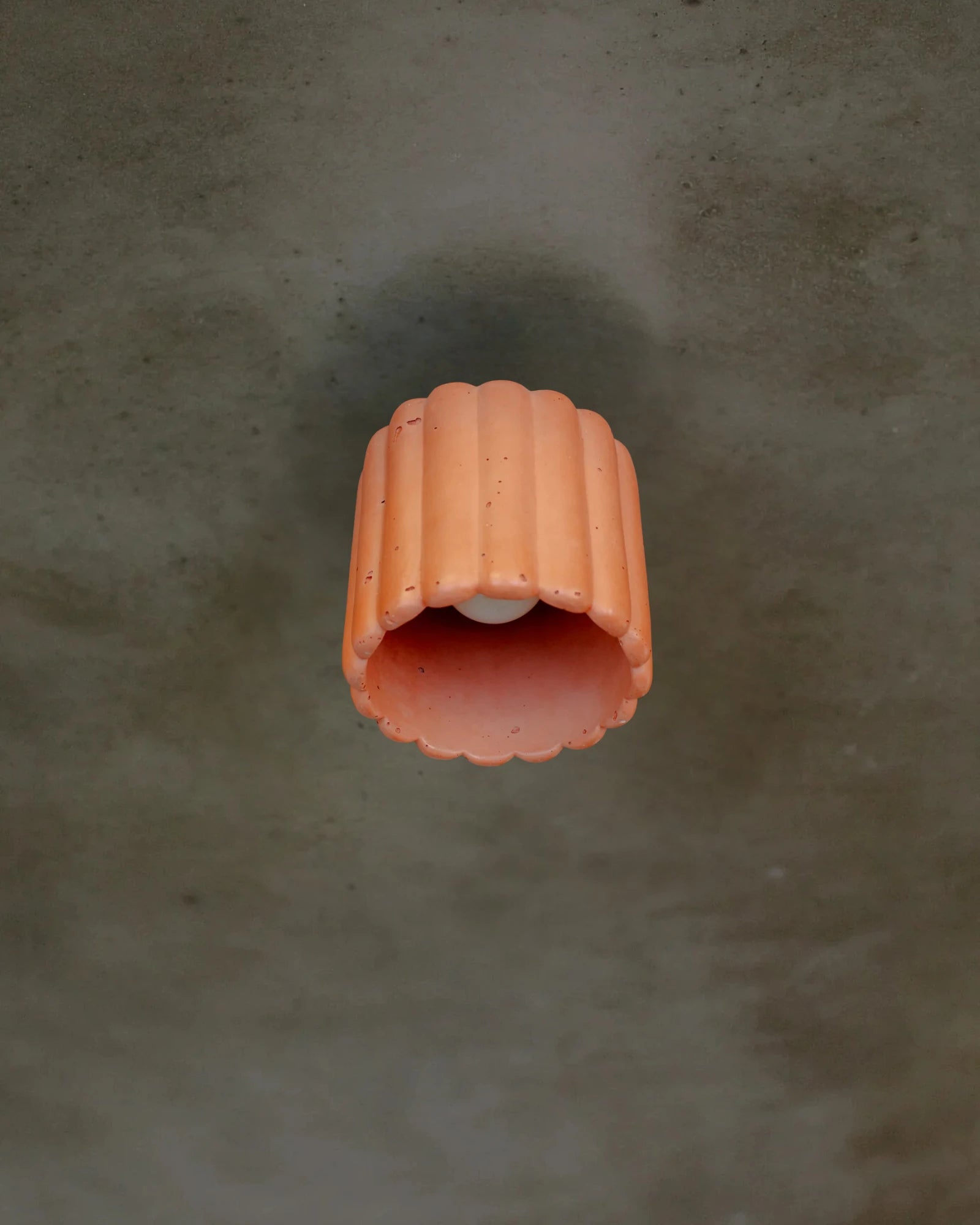Fluted Ceiling Light