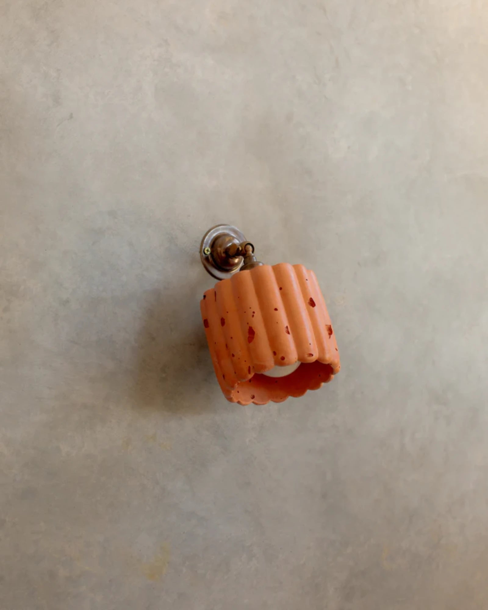 Fluted Knuckle Wall Light