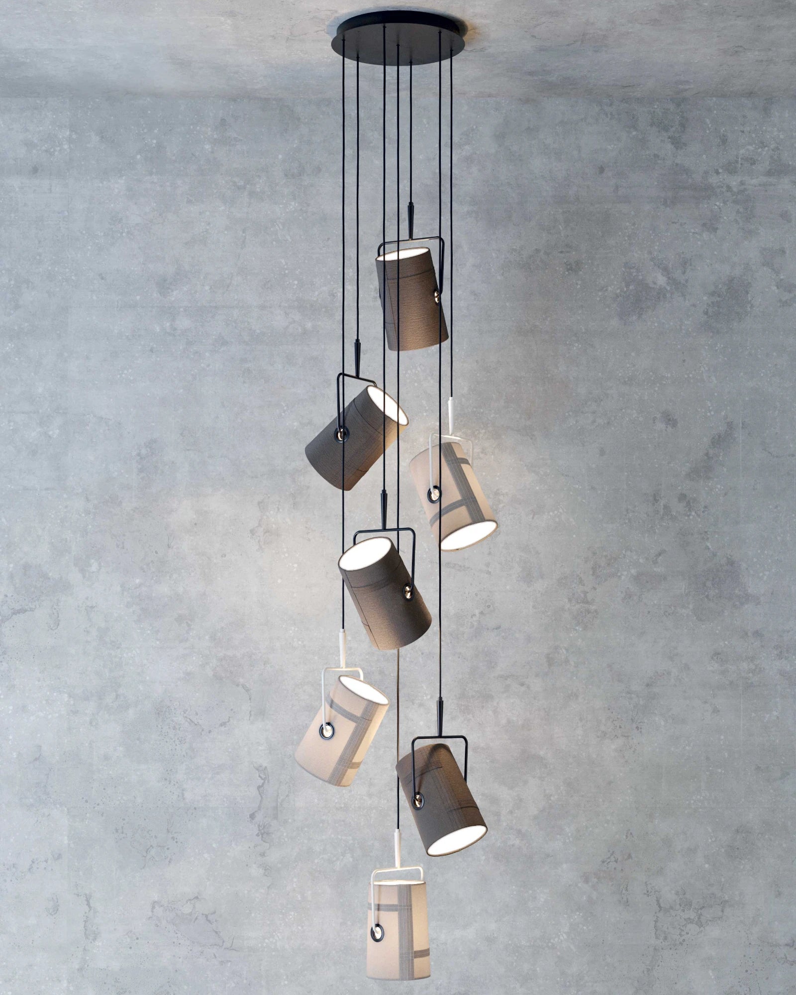 Fork Cluster Pendant Light