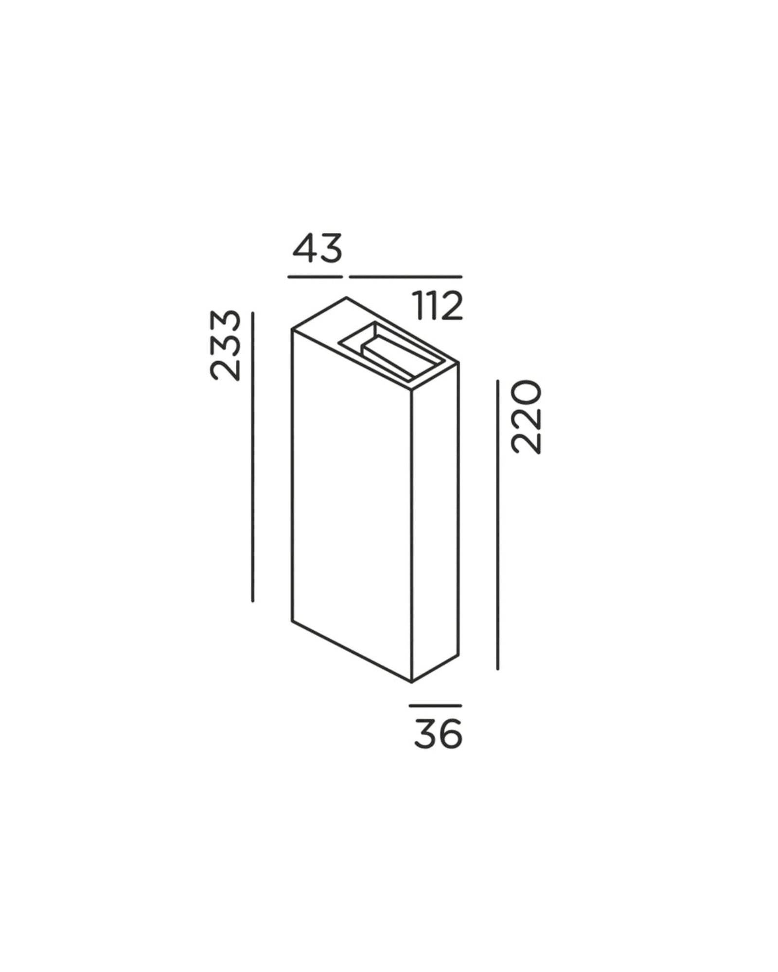 Gap Y Wall Light