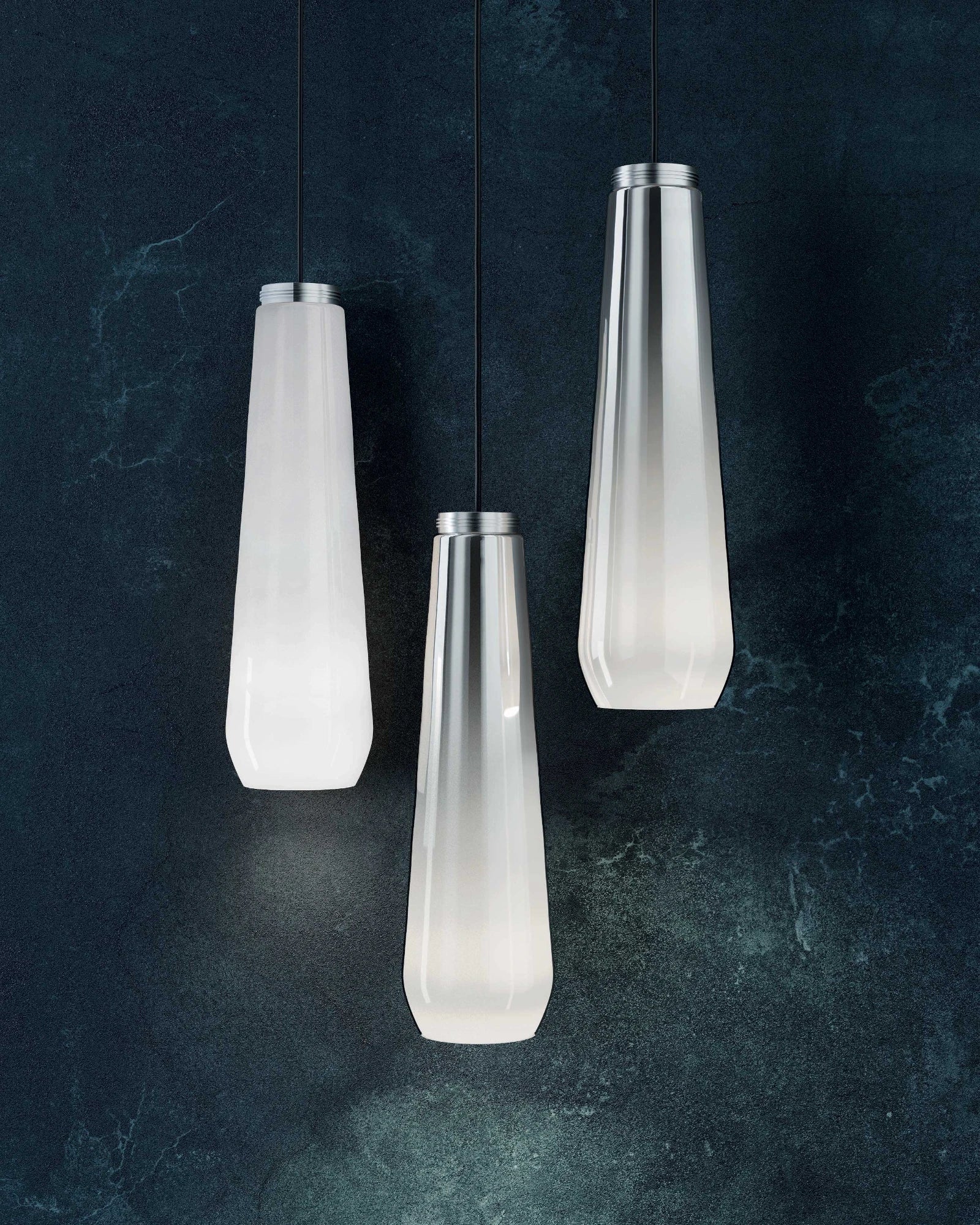Glass Drop Pendant Light