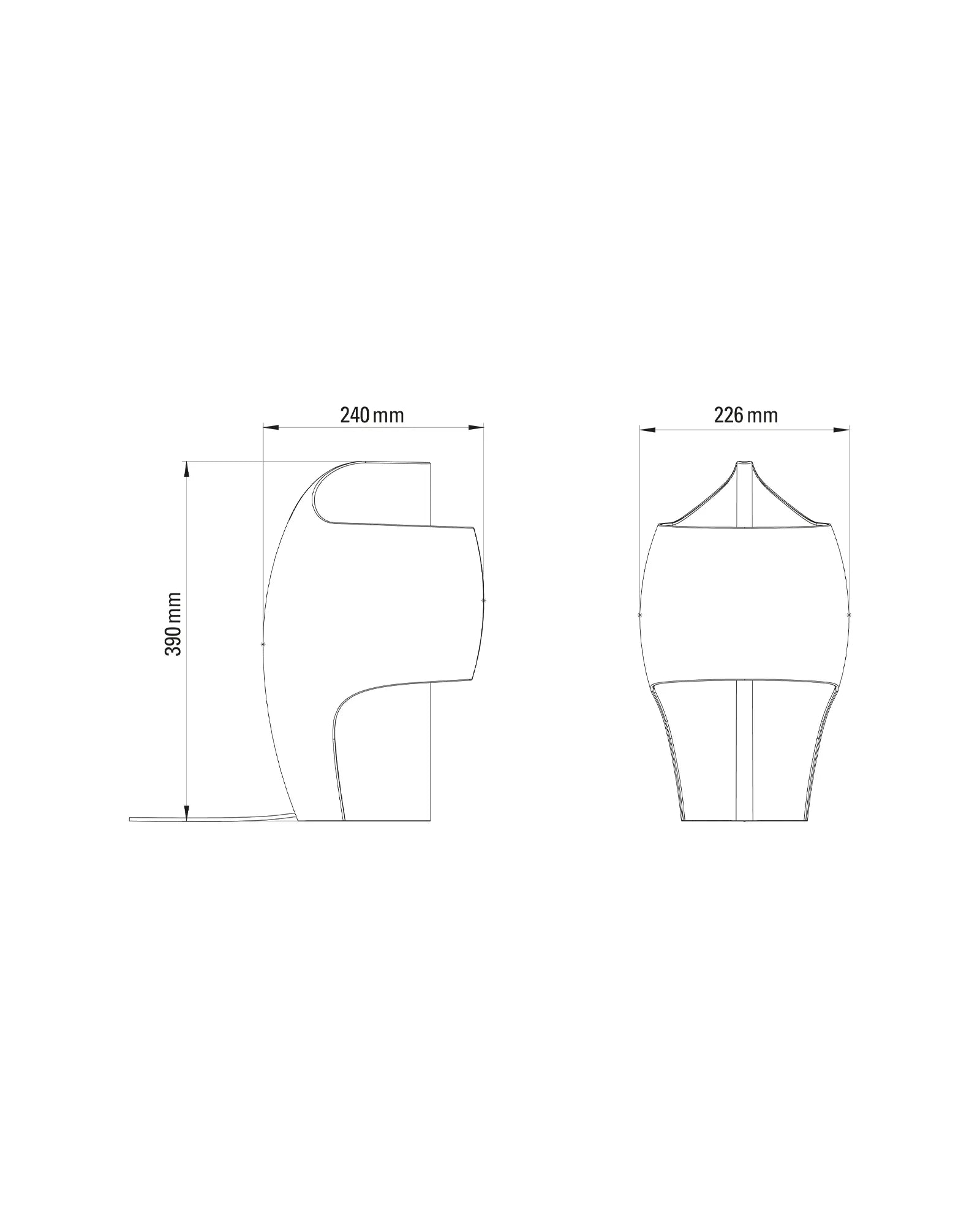 La Lampe B Table Lamp