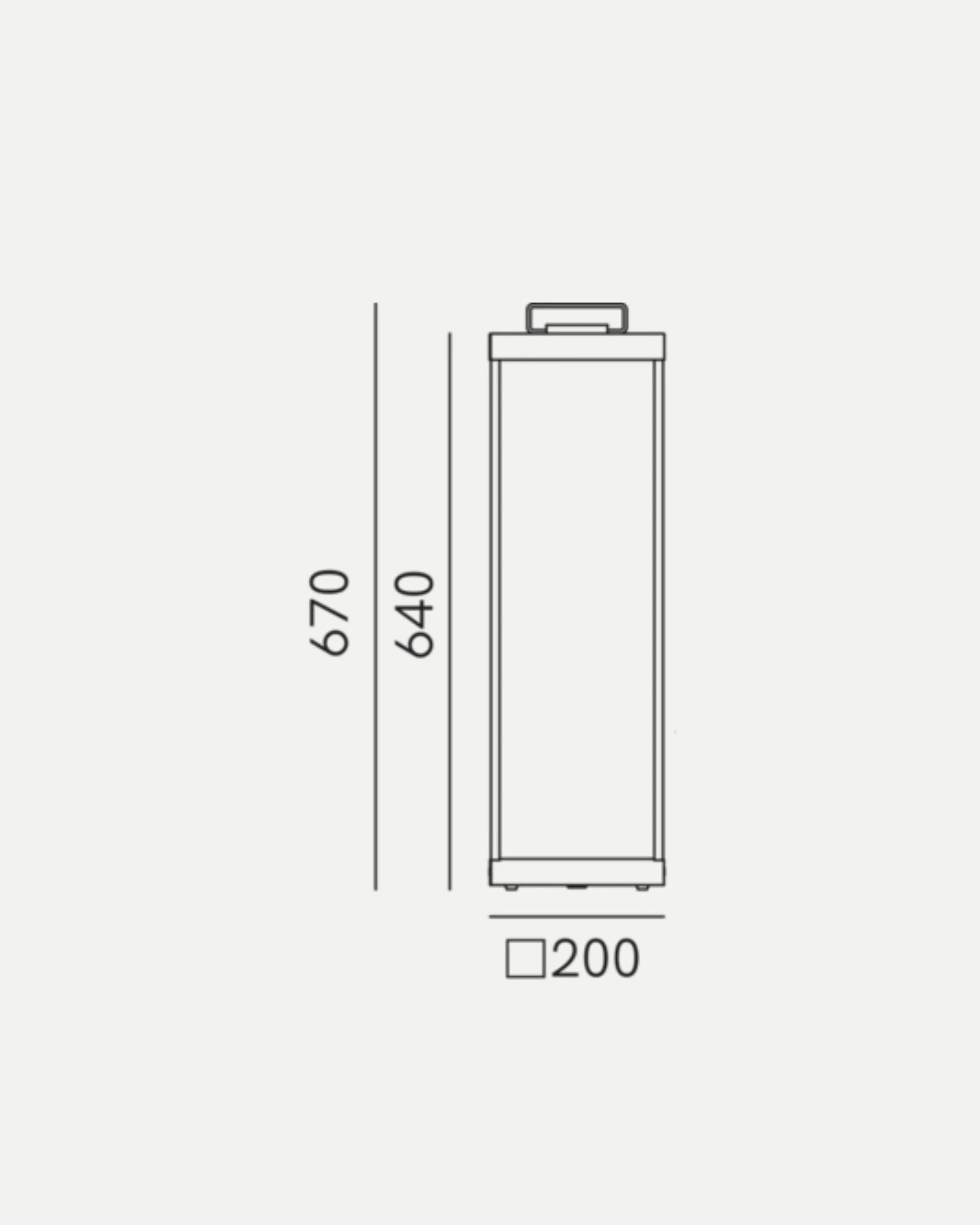 Lanterne Slim Floor Lamp