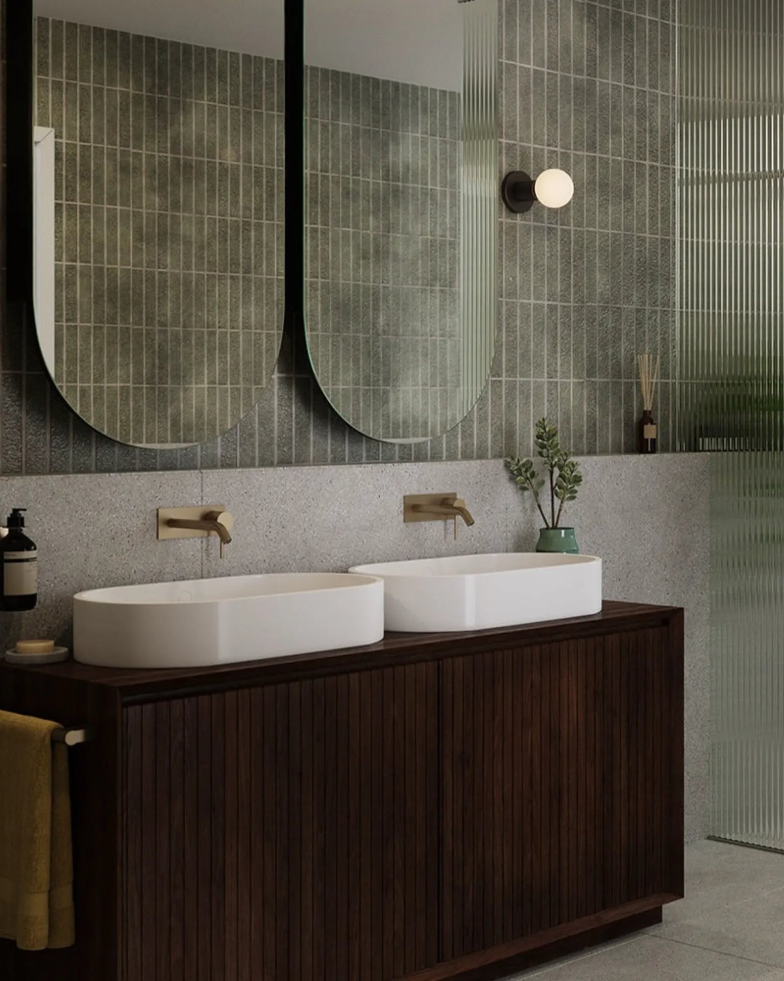 Lochan Sphere Wall Light