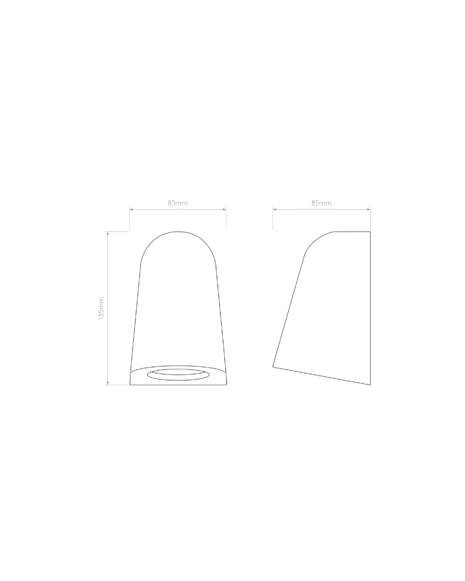 Mast Concrete Wall Light