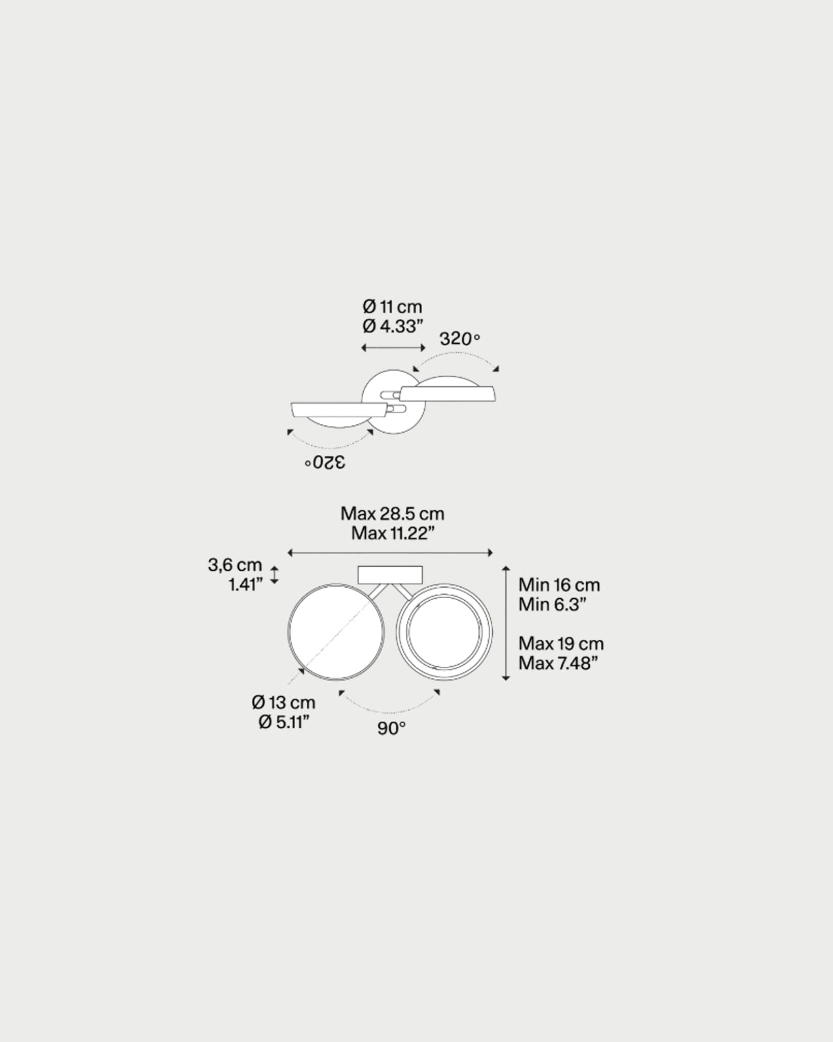 Nautilus Dim-to-Warm Wall Light