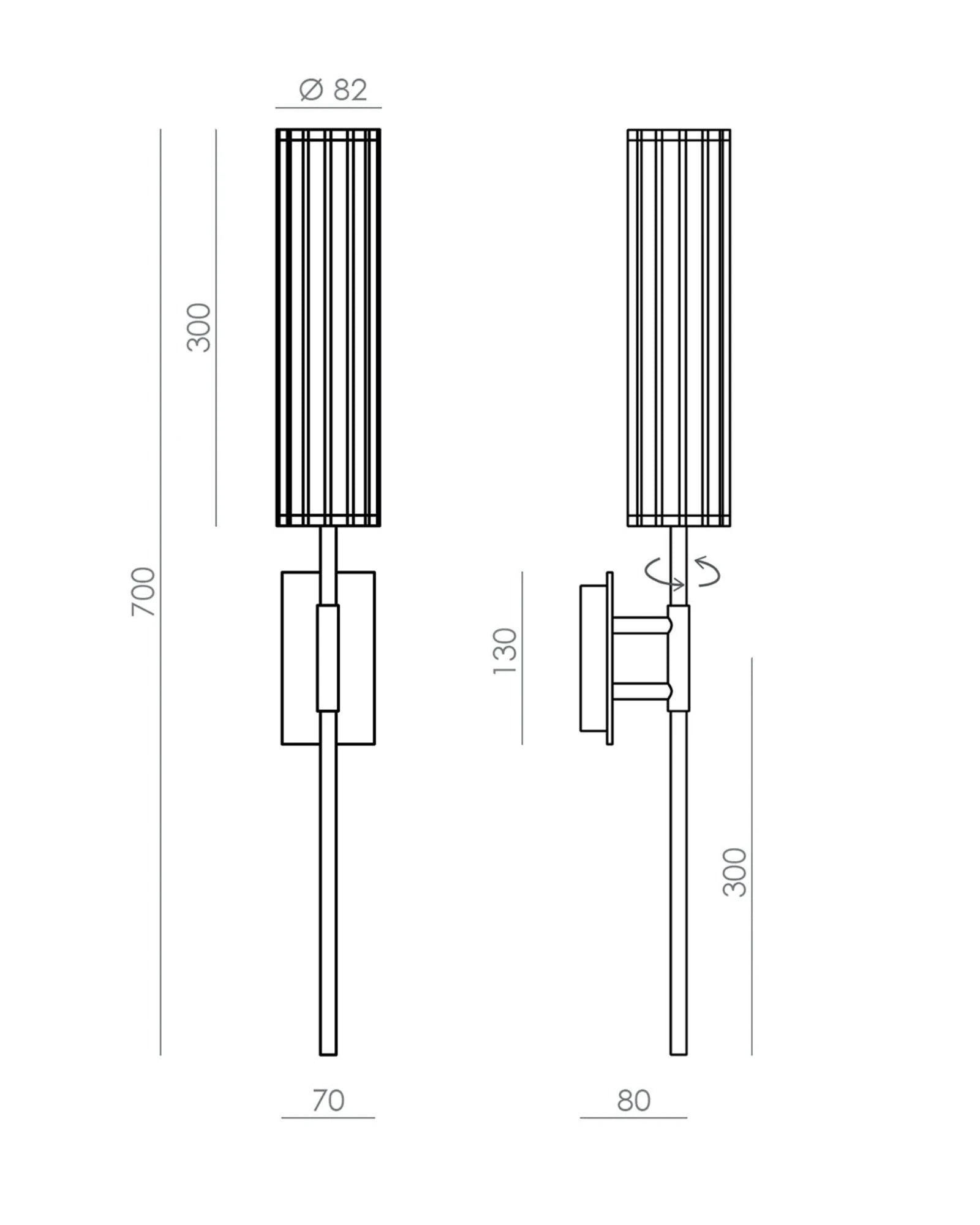 Niro Wall Light