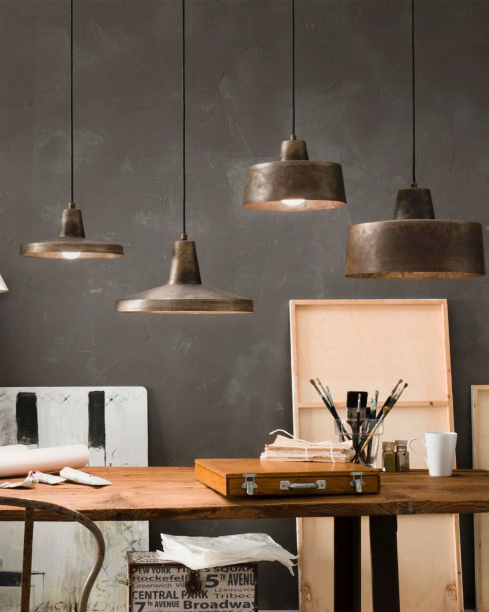 Officina Dome Pendant Light