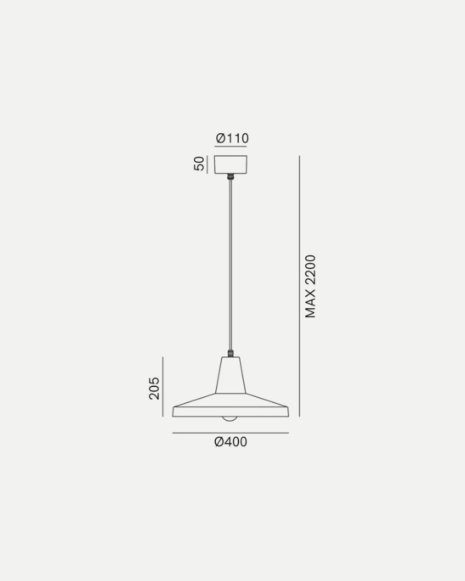 Officina Dome Pendant Light
