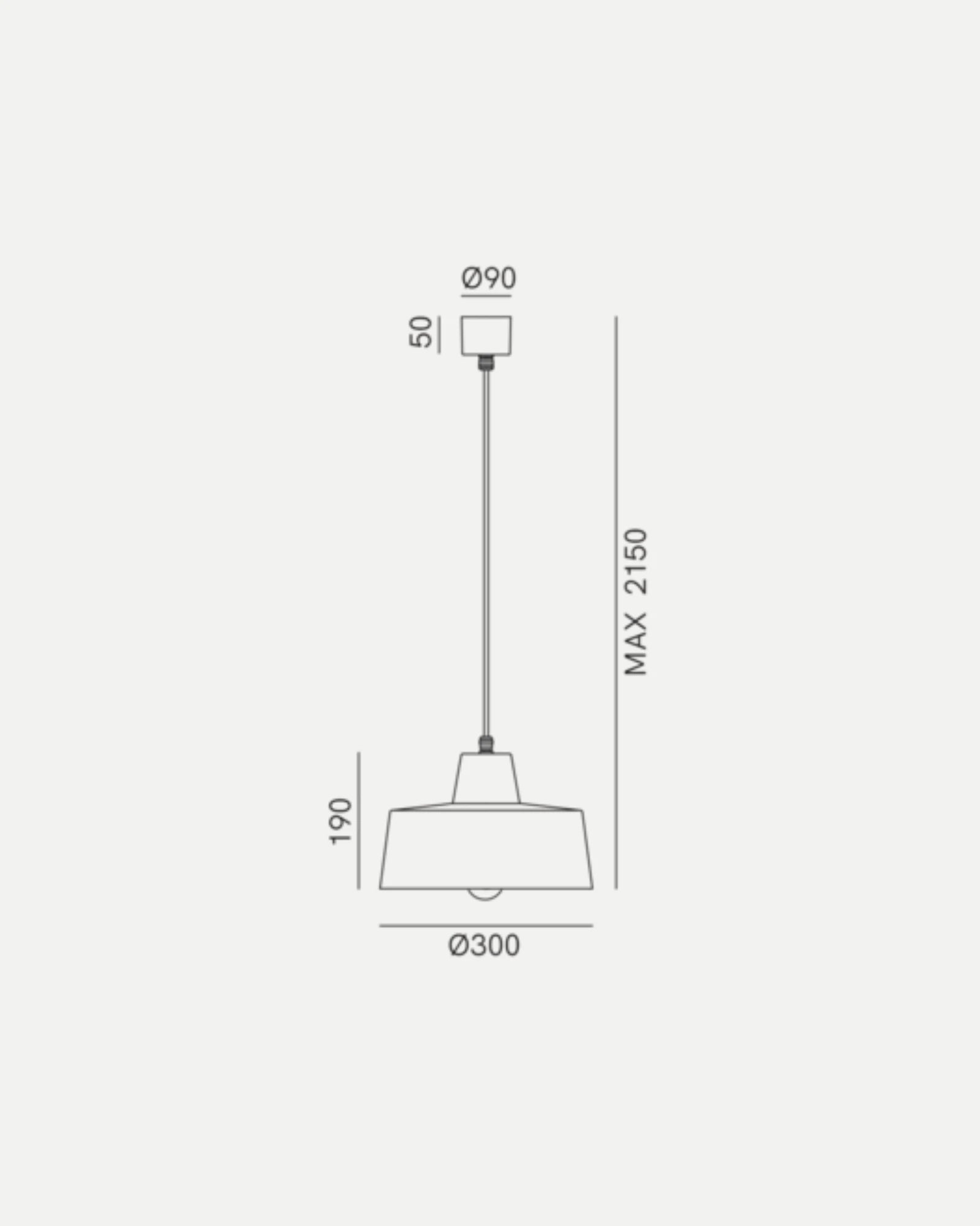 Officina Drum Pendant Light