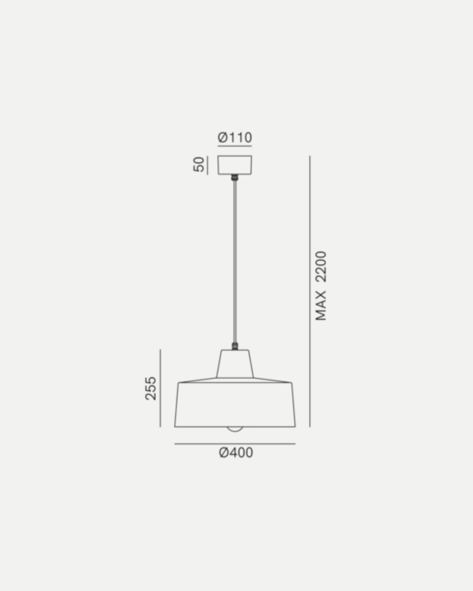 Officina Drum Pendant Light