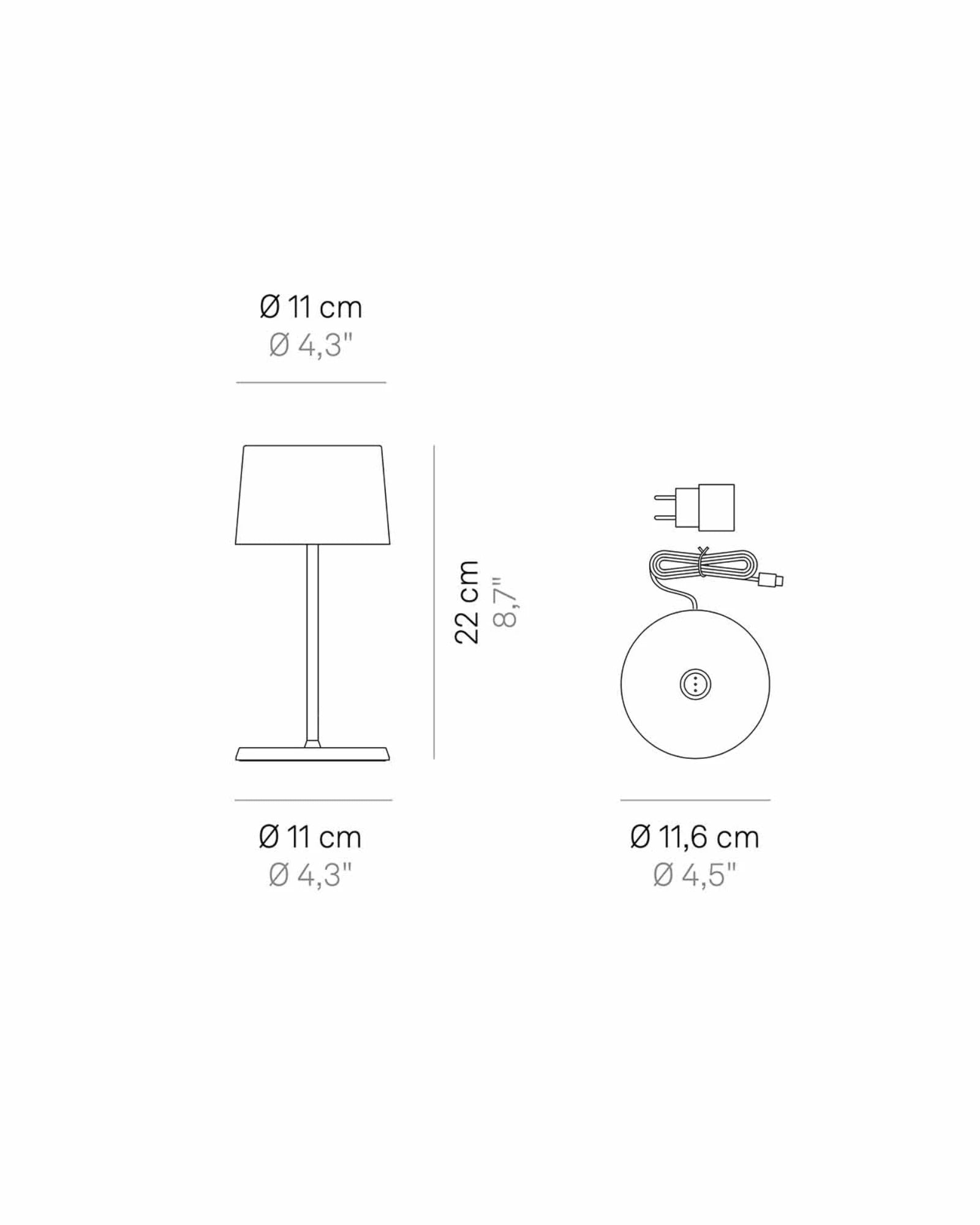 Olivia Mini Table Lamp