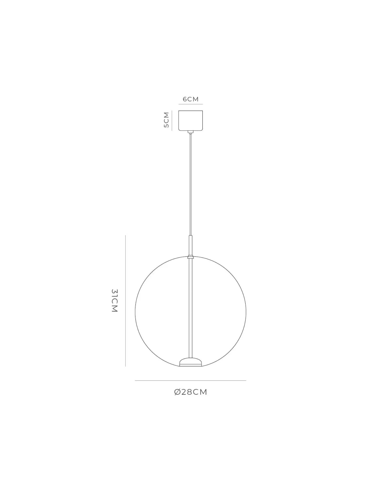 Orb Air Pendant Light