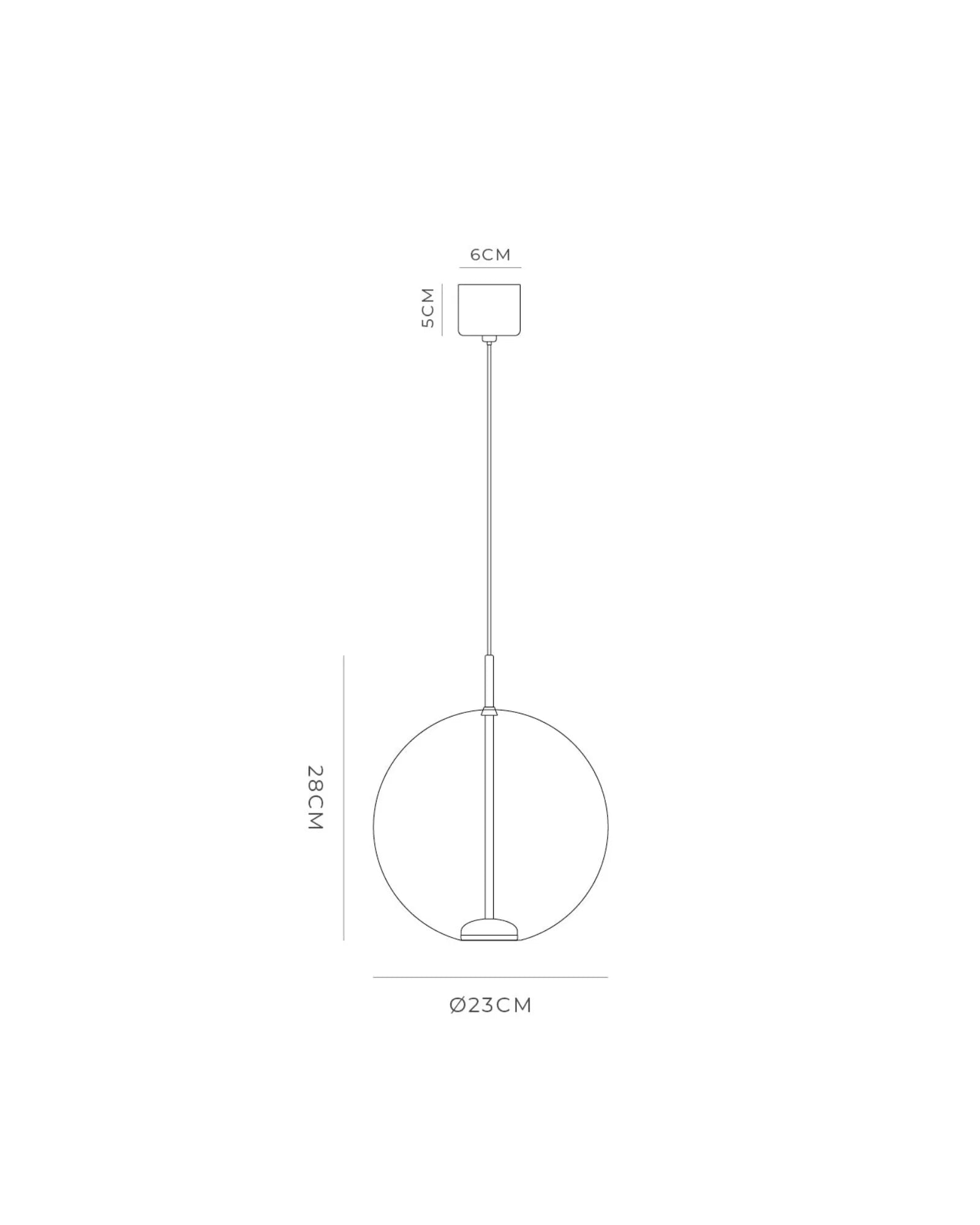 Orb Air Pendant Light