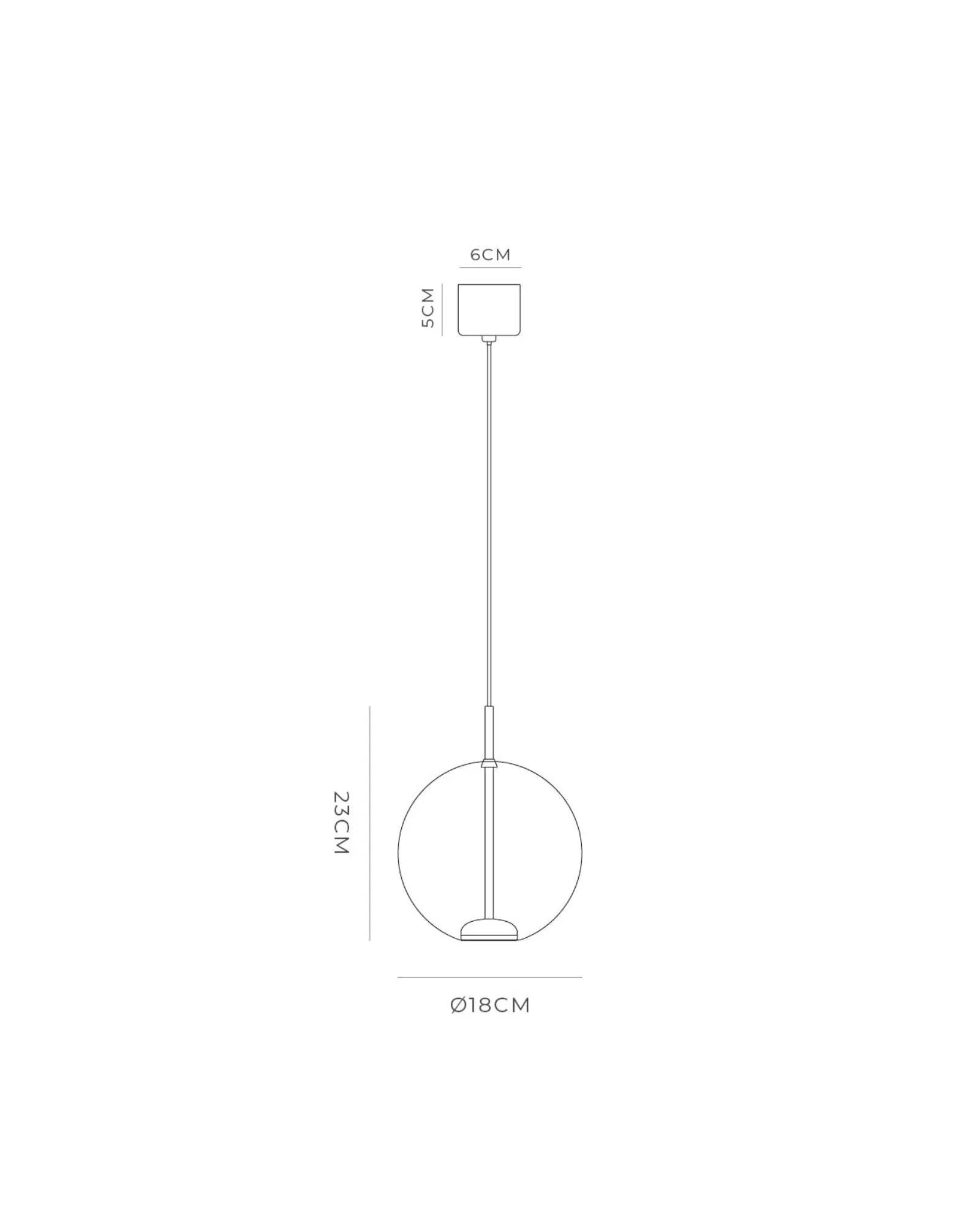 Orb Air Pendant Light