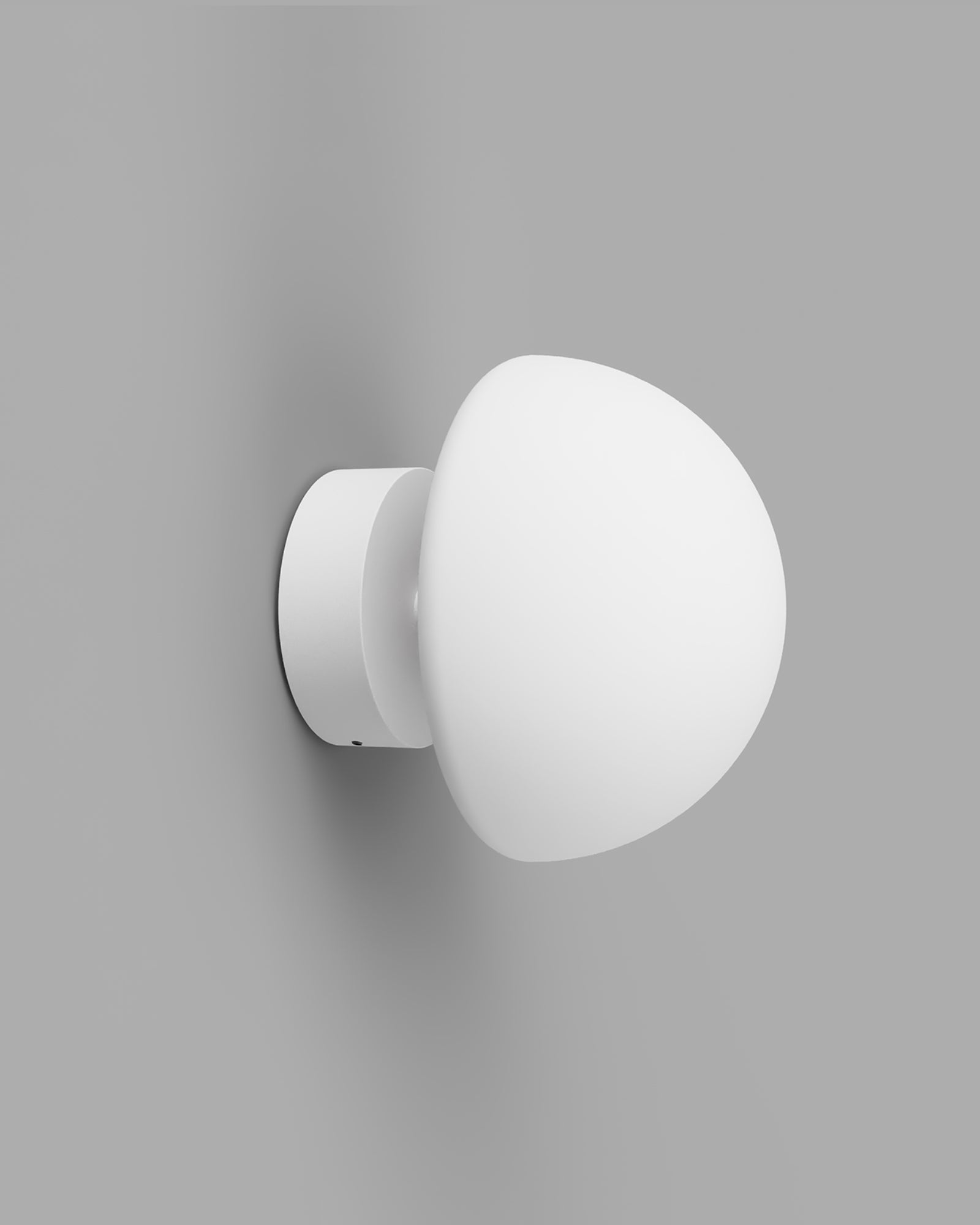 Orb Dome Short Arm Wall Light