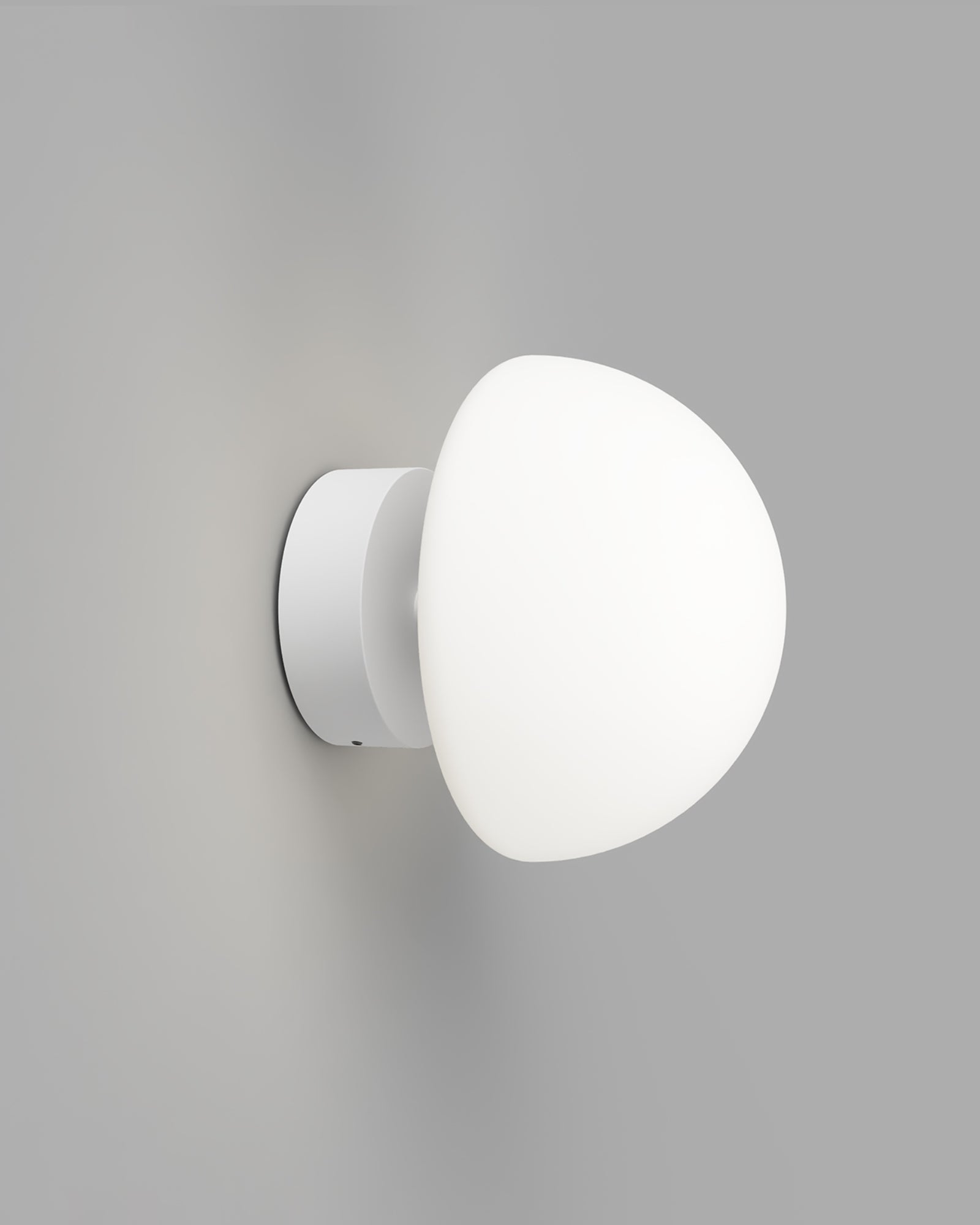 Orb Dome Short Arm Wall Light