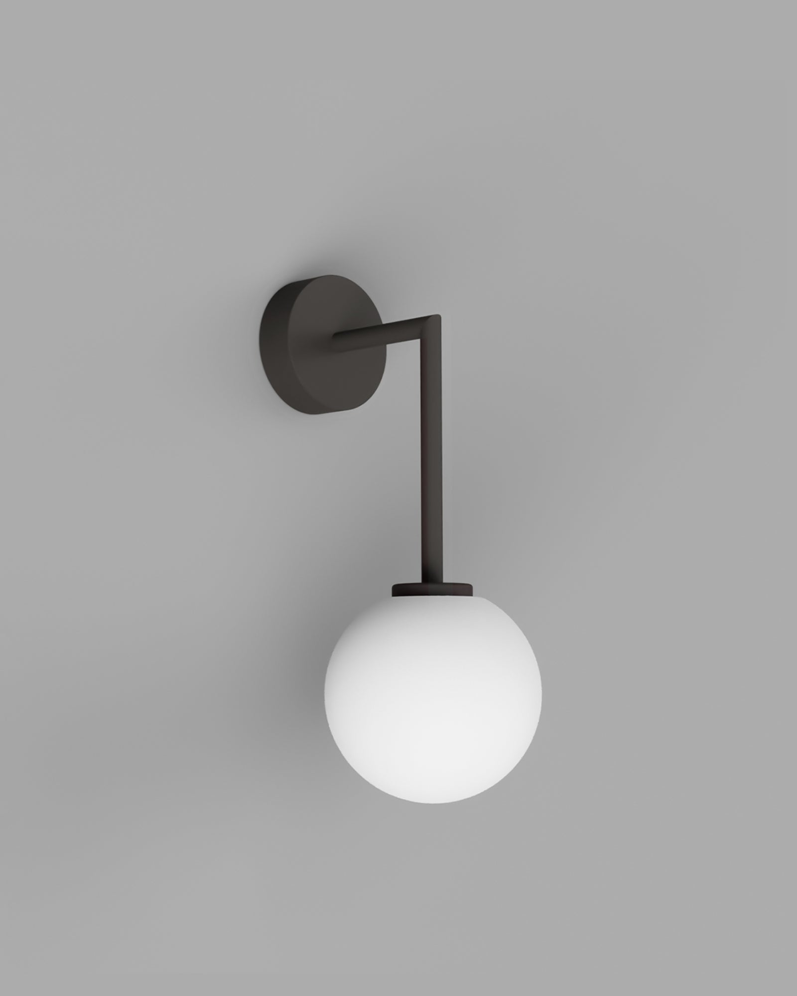 Orb Long Arm Wall Light