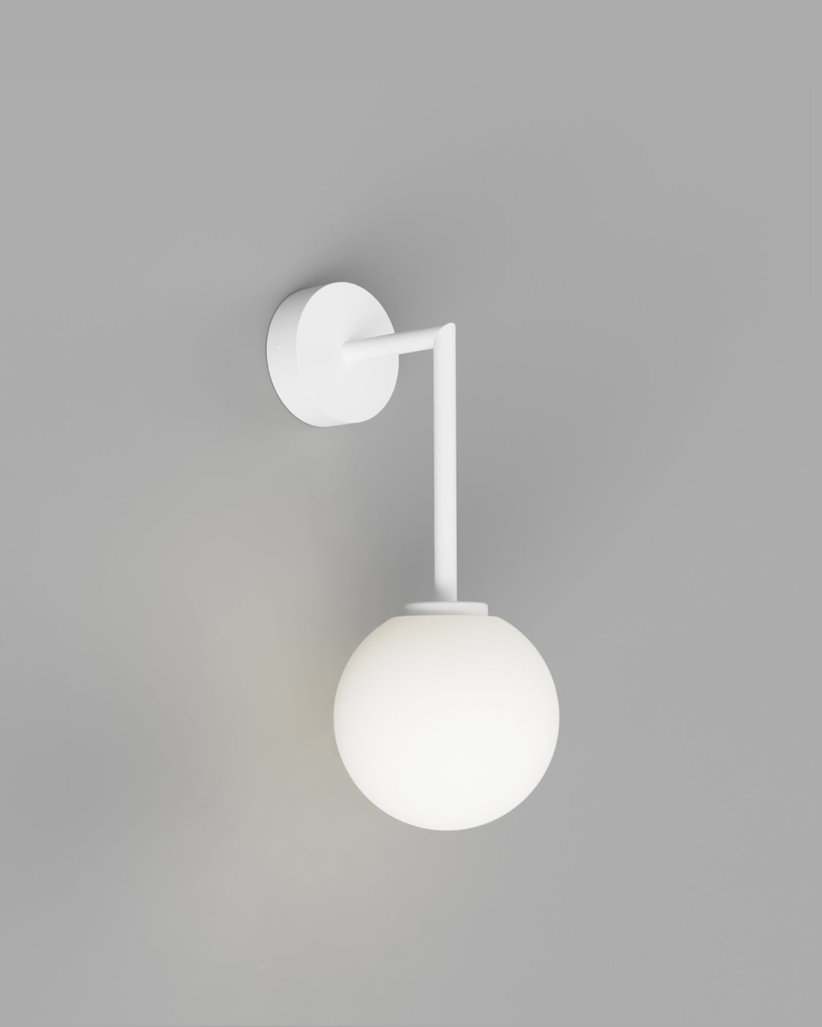 Orb Long Arm Wall Light