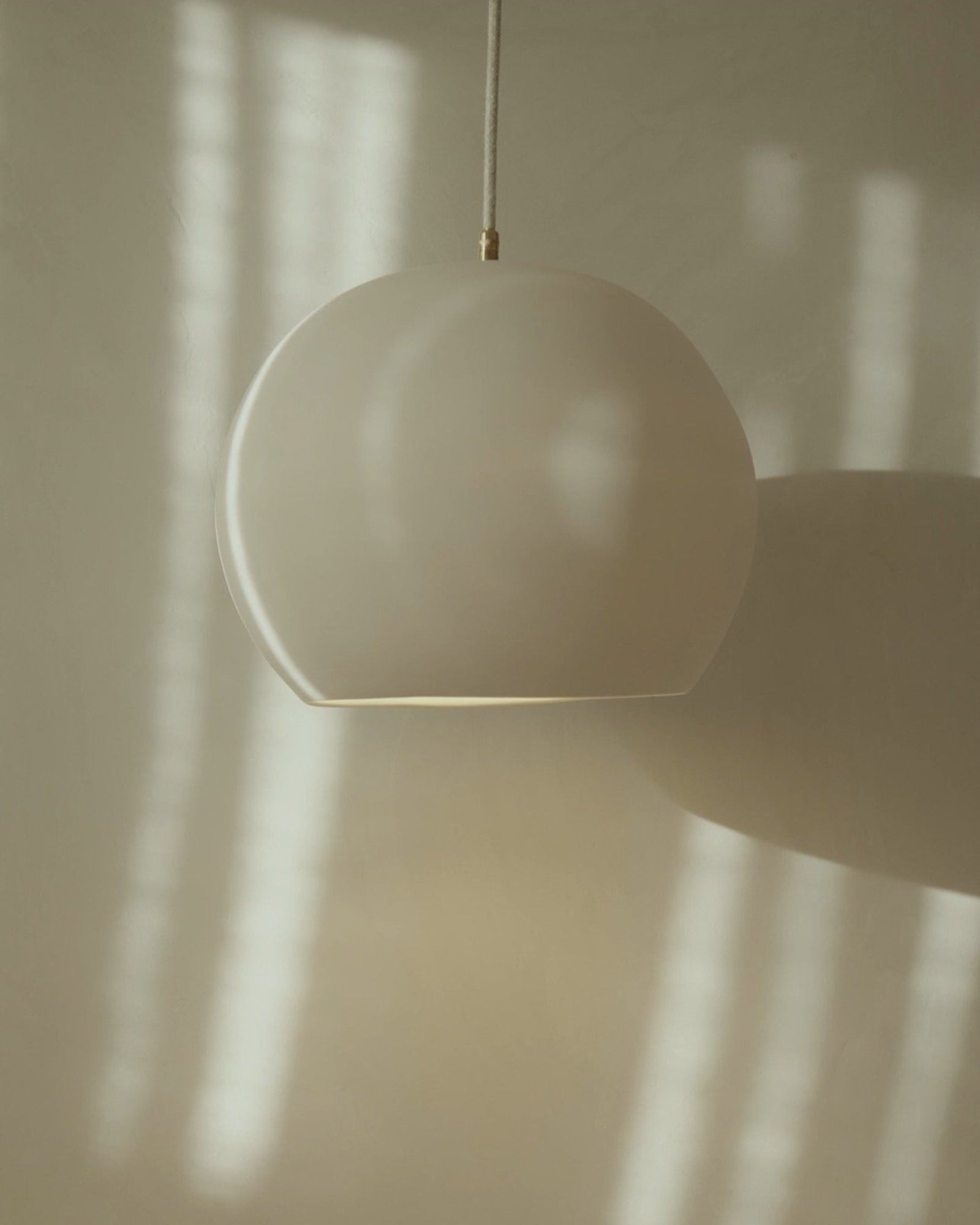 Orb Porcelain Pendant Light