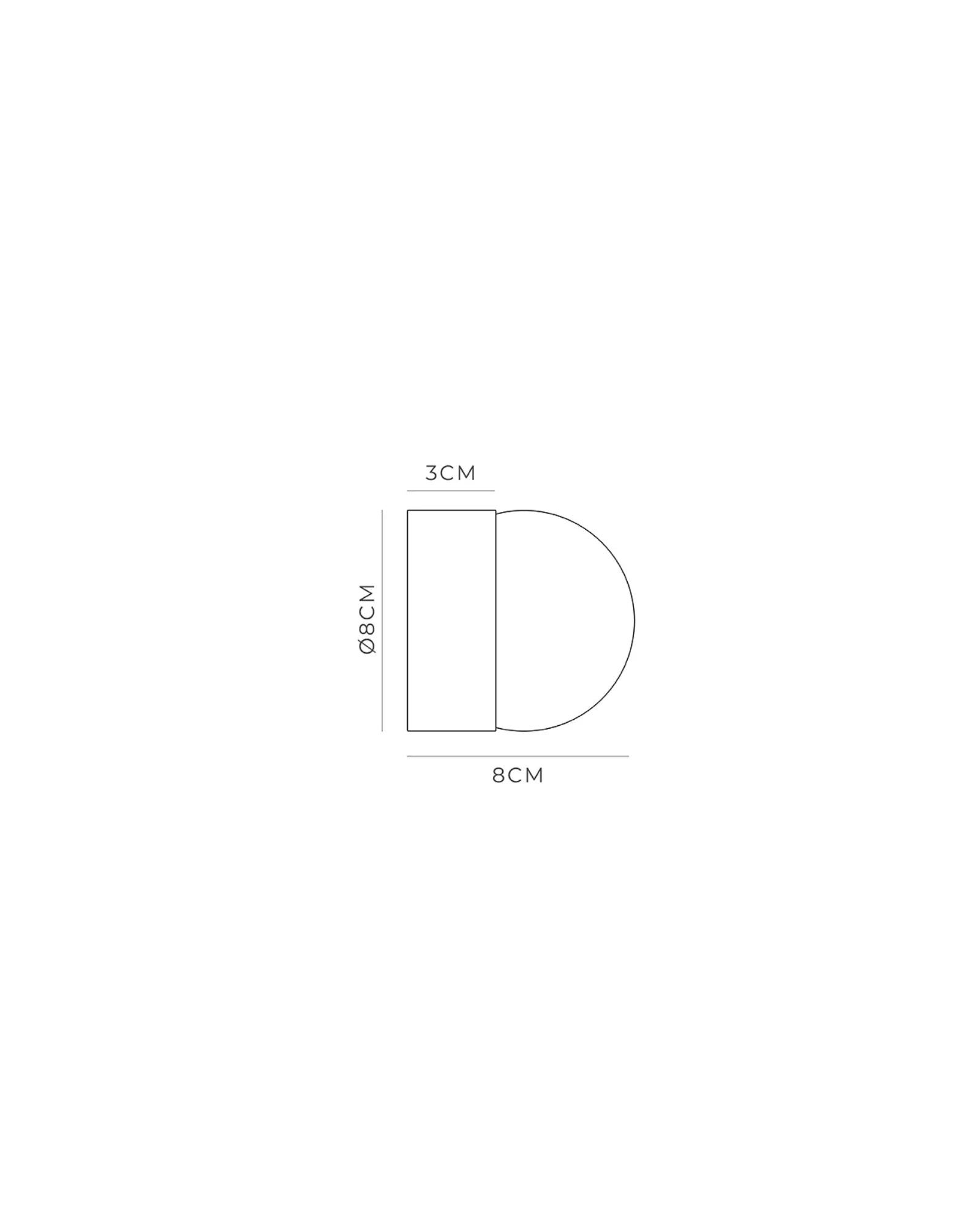 Orb Sur Mini Wall Light