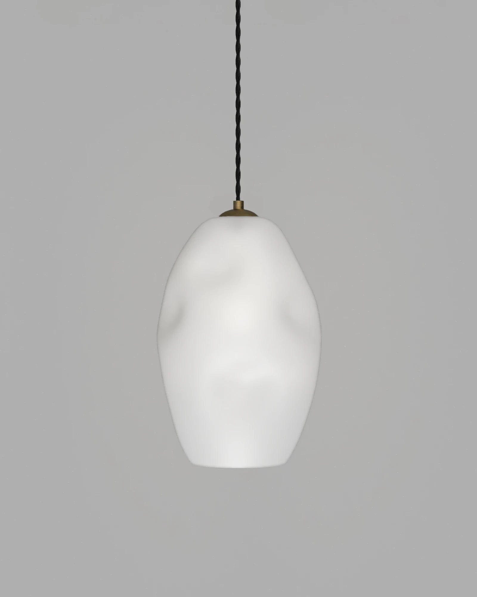 Organic White Pendant Light