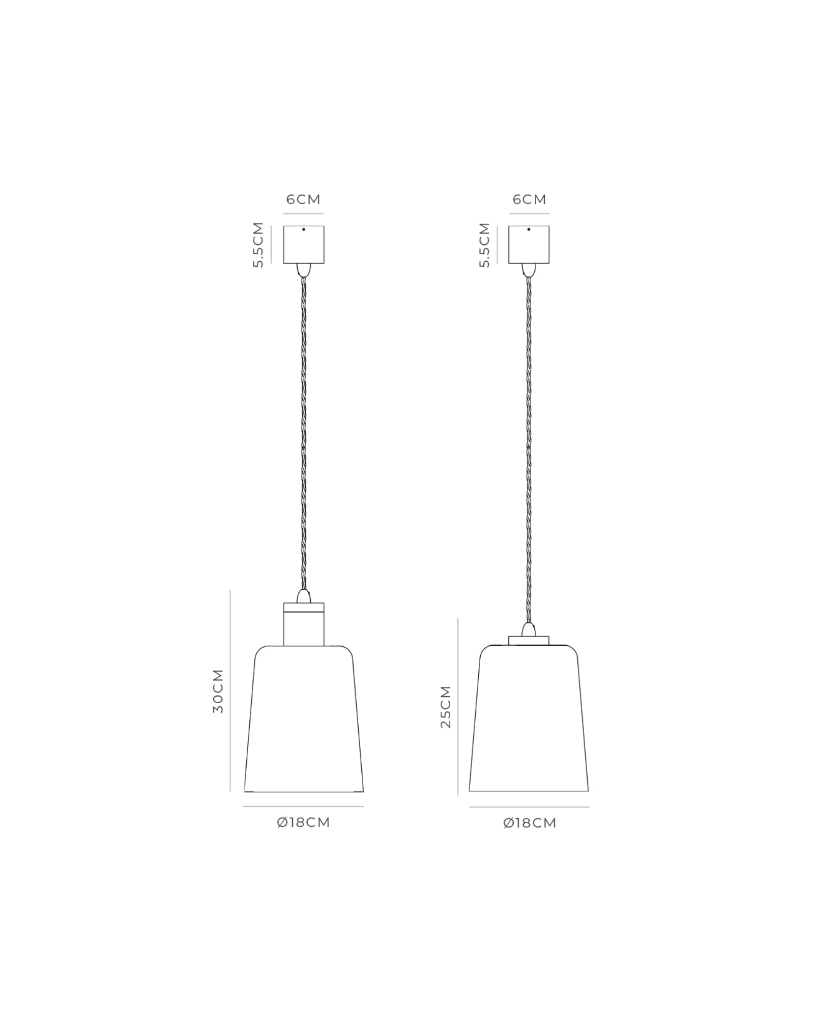 Parlour Glass Pendant Light