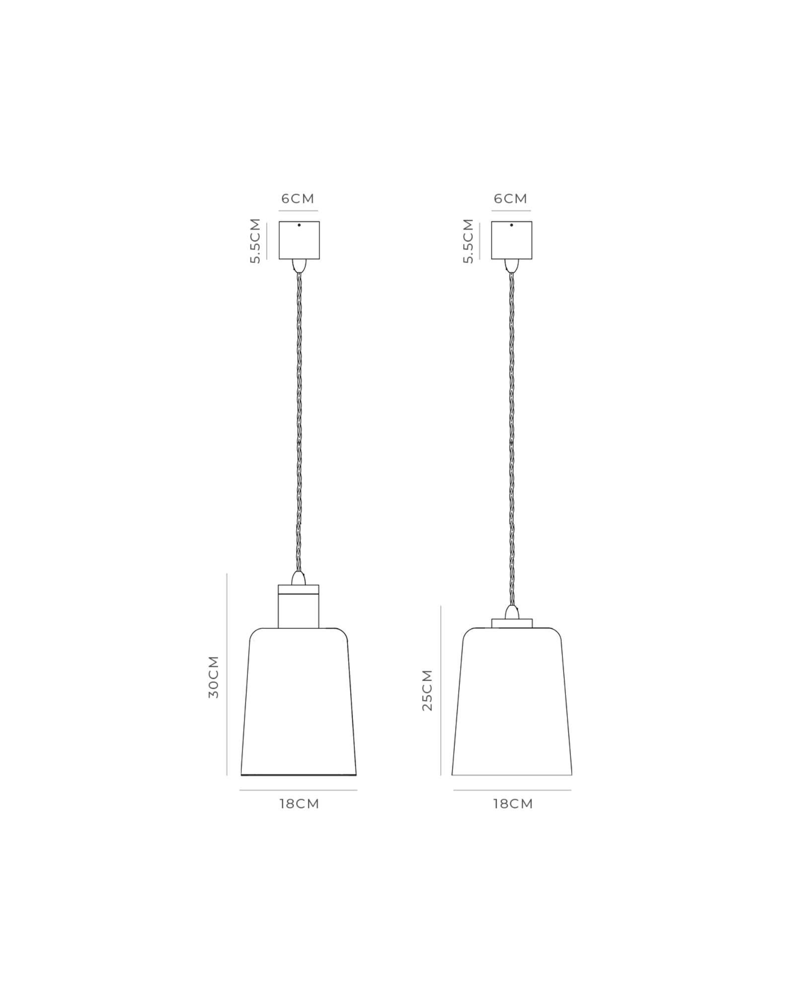 Parlour Glass Pendant Light