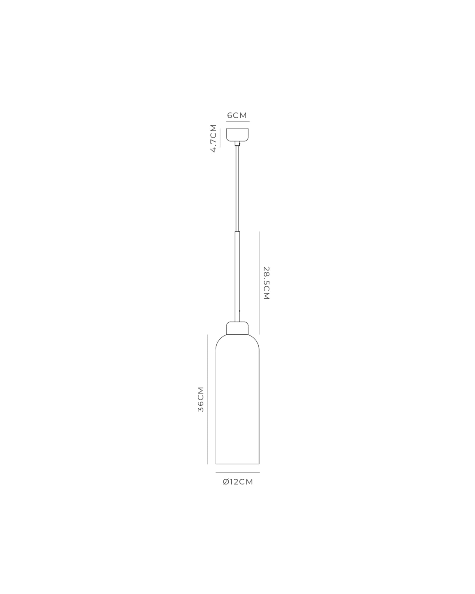 Parlour Lite Elong Pendant Light