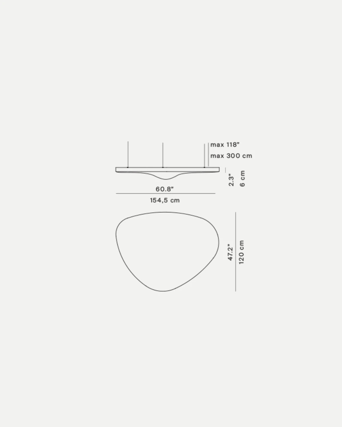 Pétale Acoustic Pendant Light