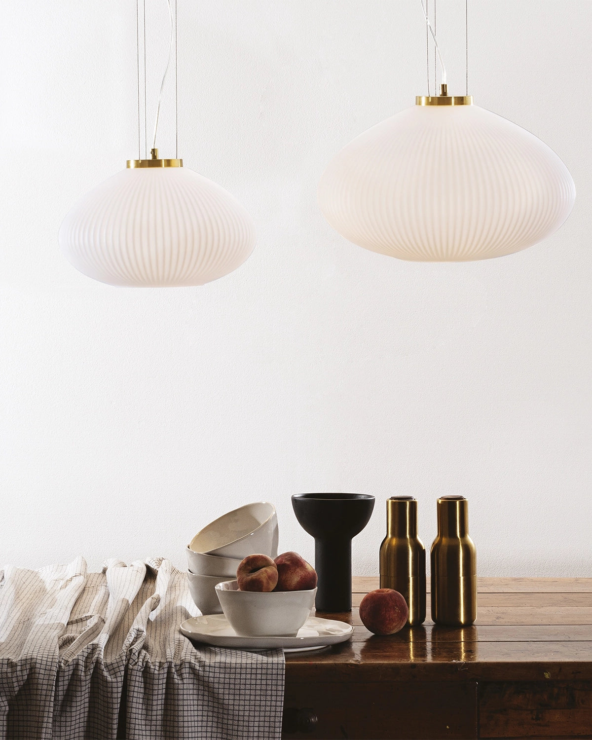Plisse Pendant Light