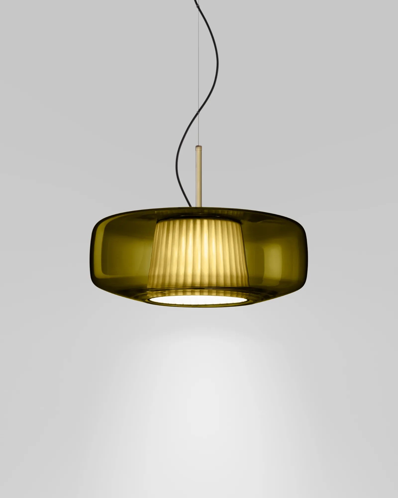 Plisse Pendant Light