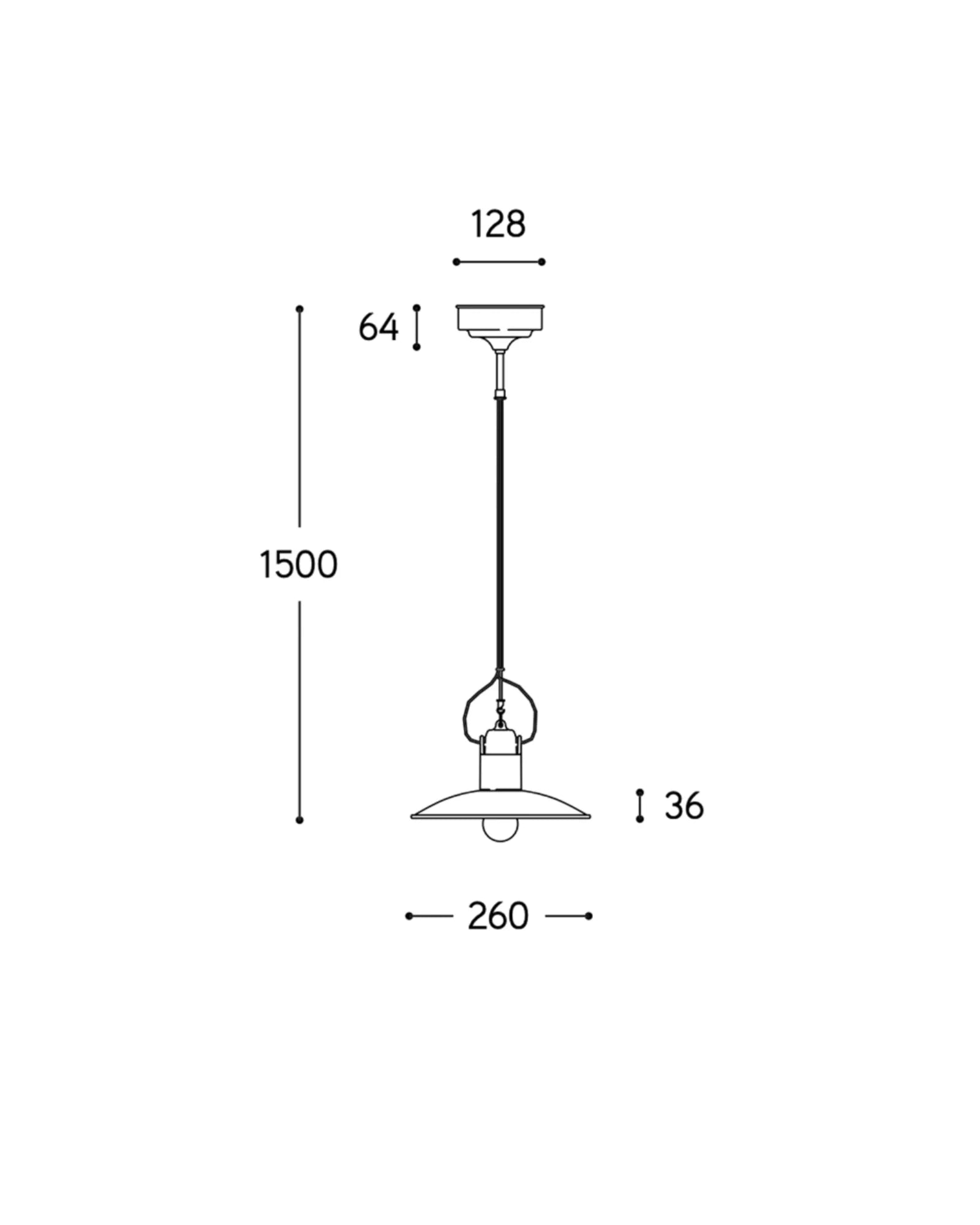 Polare Pendant Light