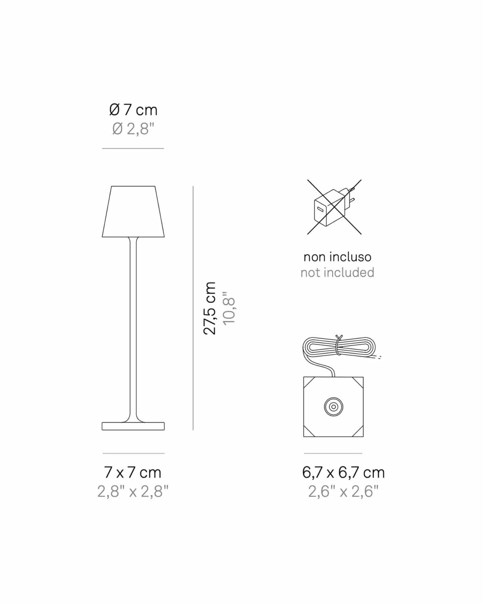 Poldina Micro Table Lamp