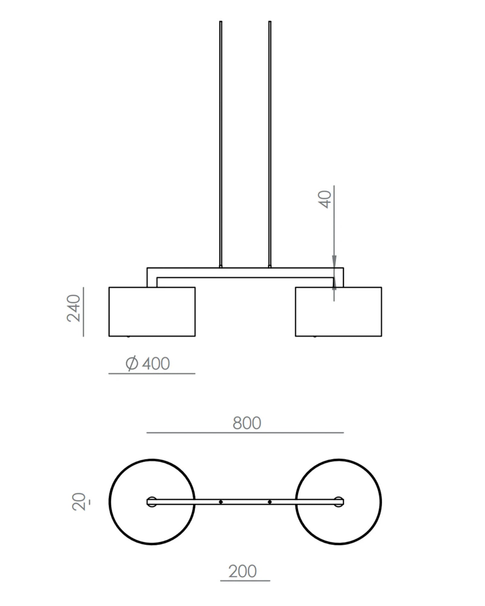 Rems Linear Pendant Light