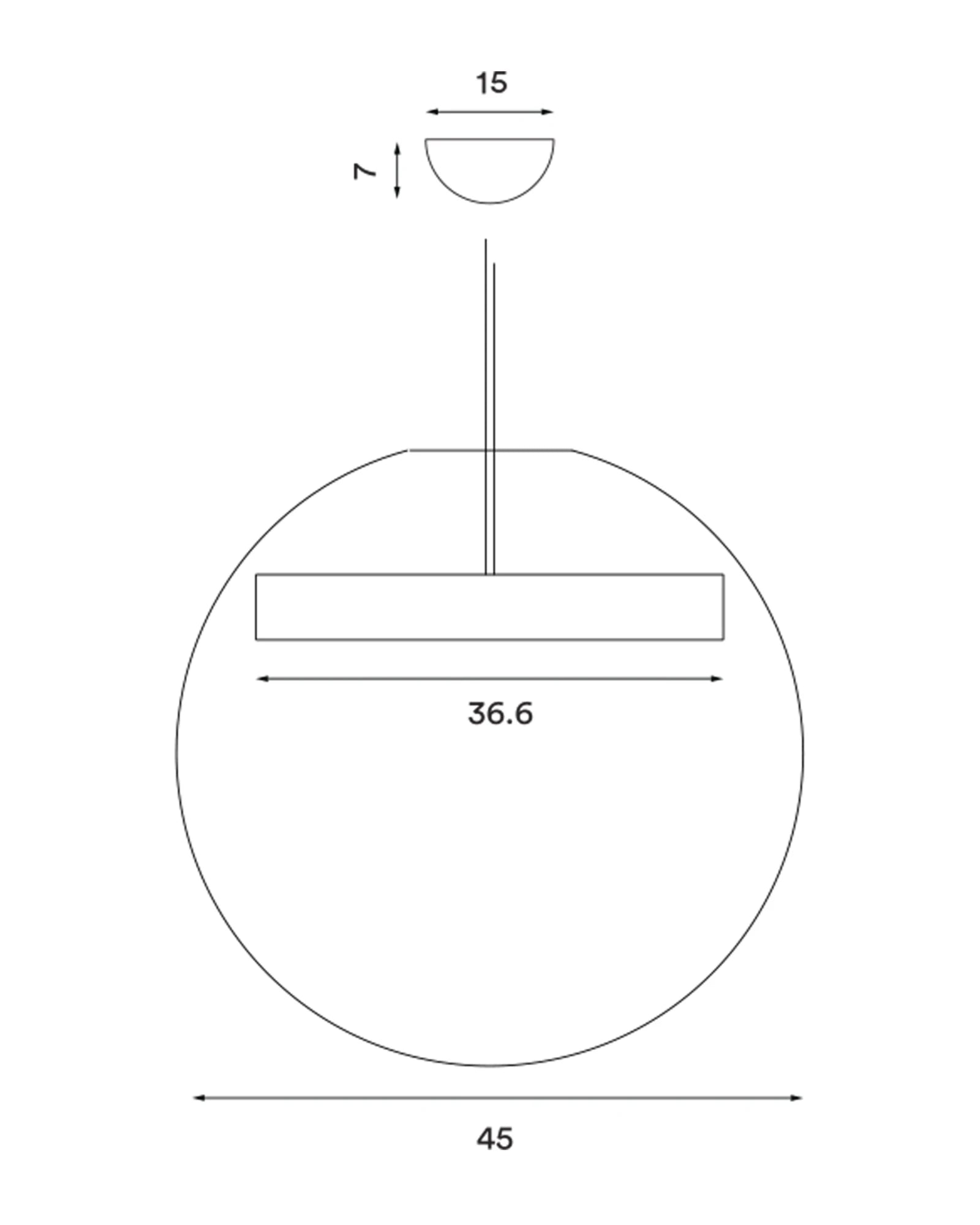 Reveal Pendant Light