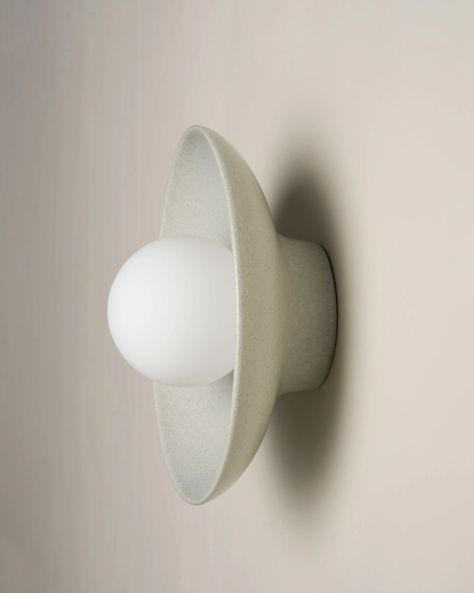 Dish Wall Light