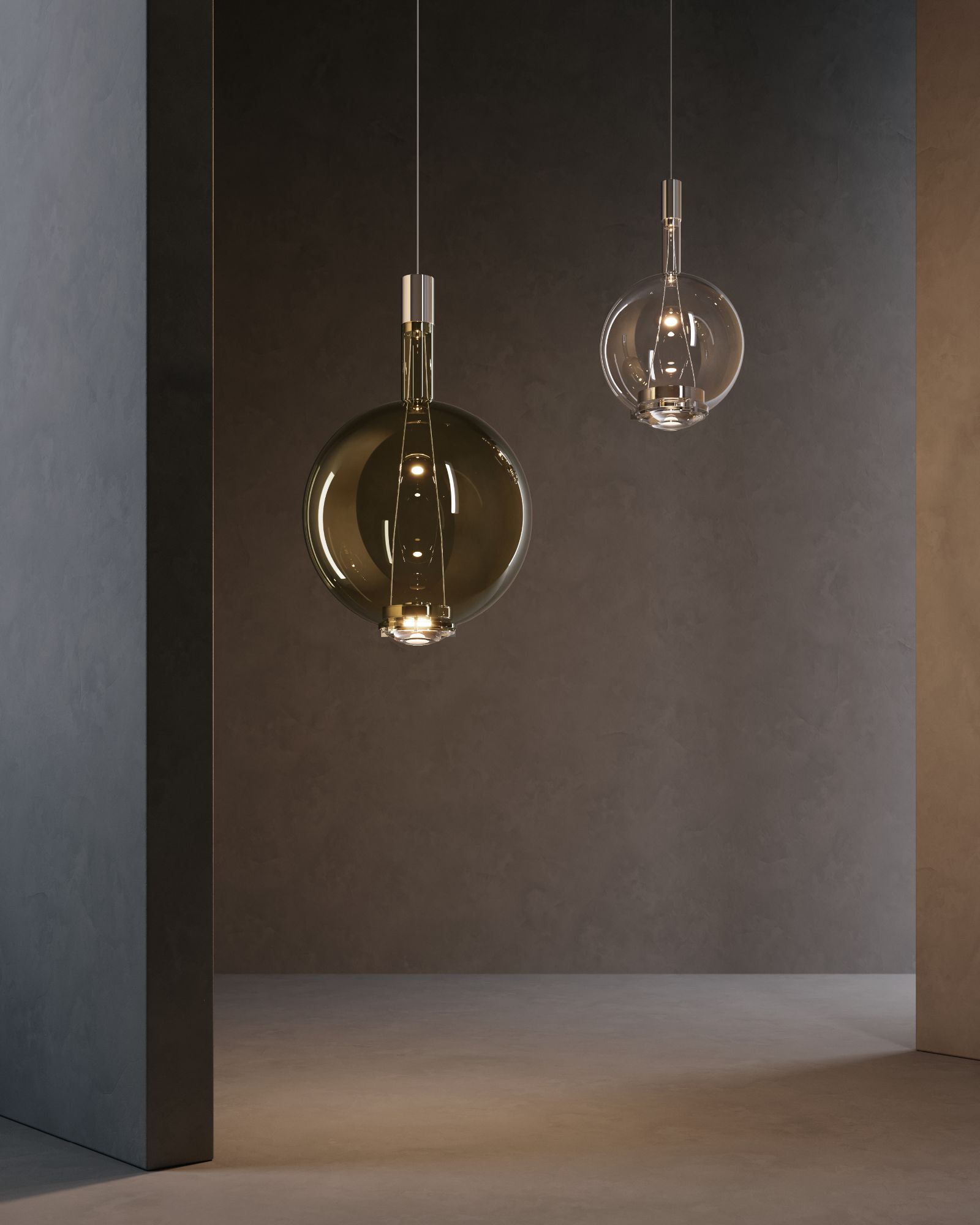 Sky-Fall Round Pendant Light