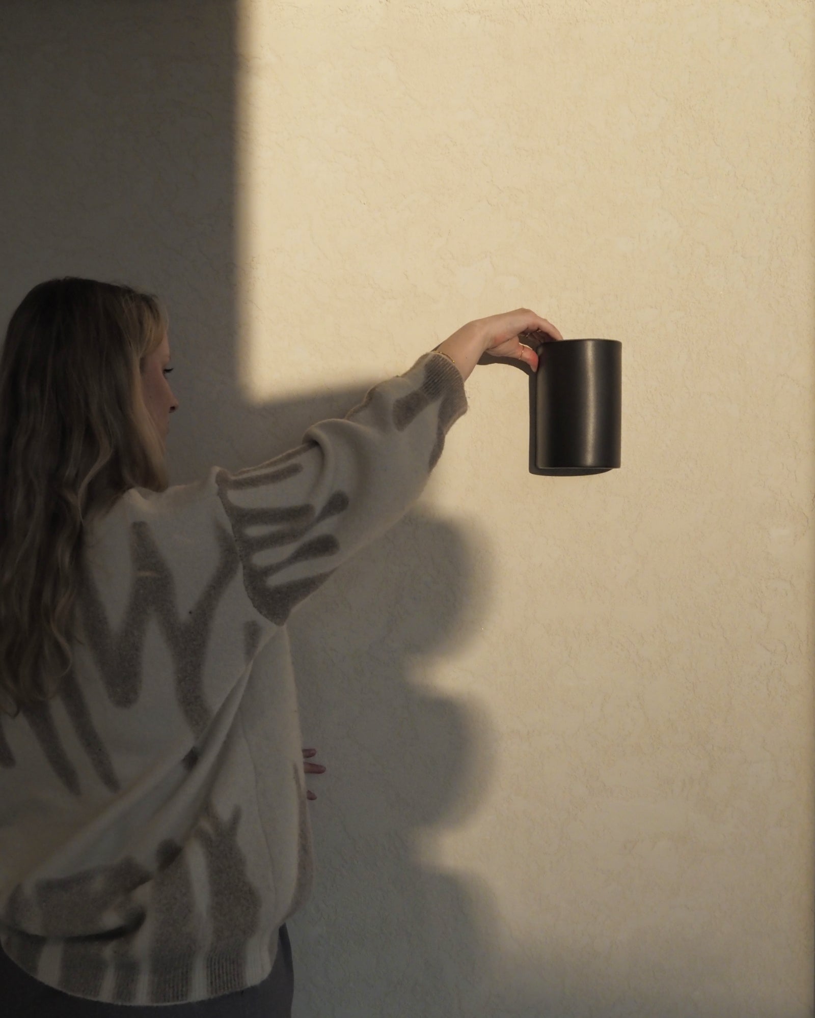 Slate Short Wall Light