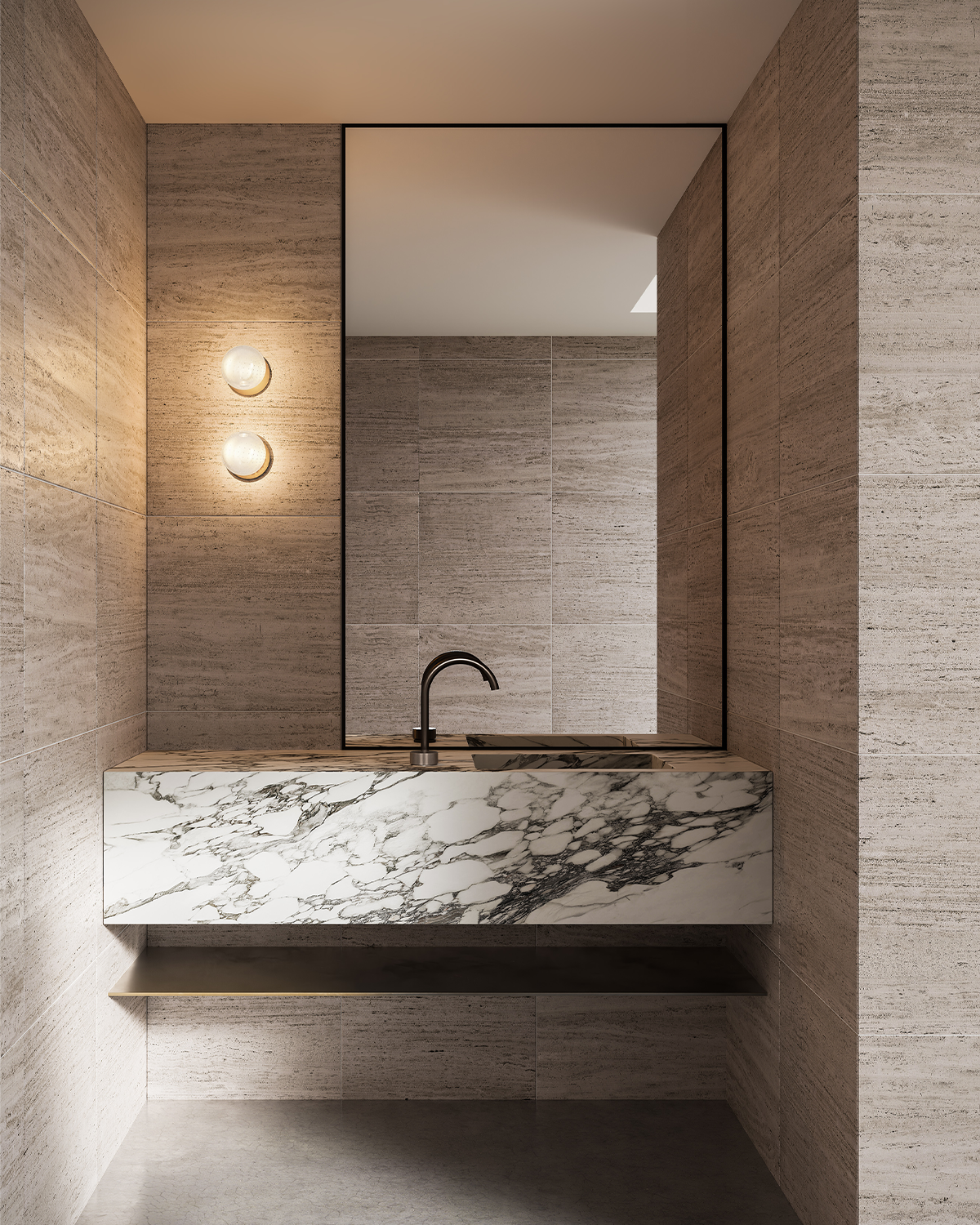 Sora Frosted Wall Light