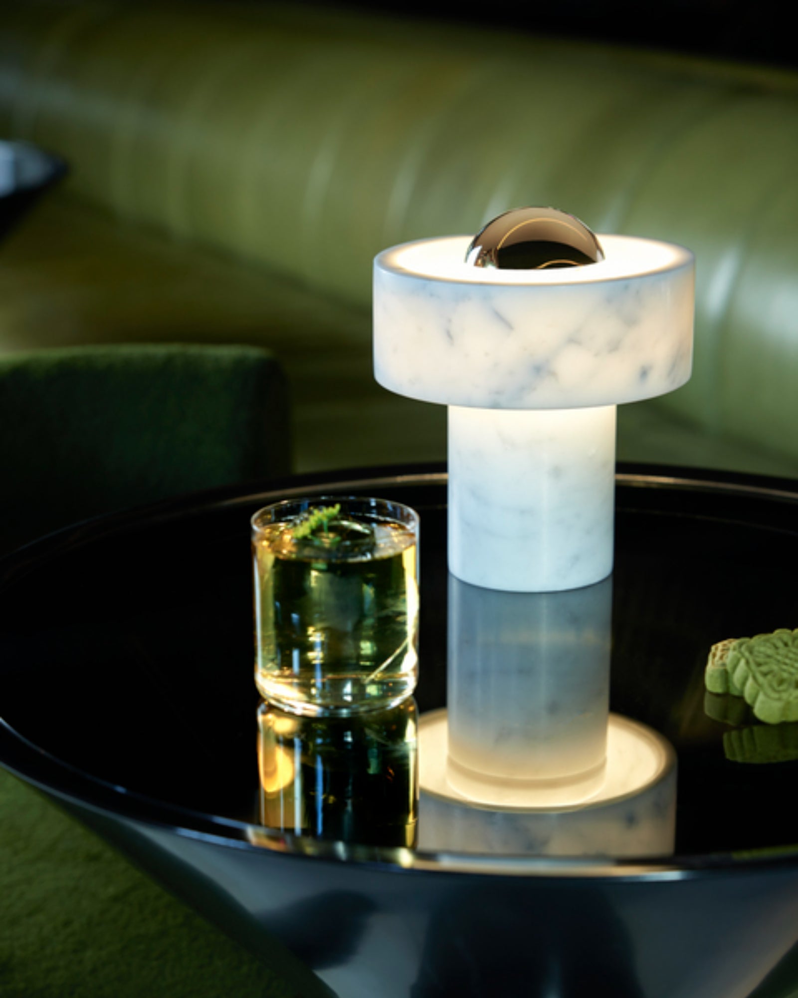 Stone Portable Table Lamp