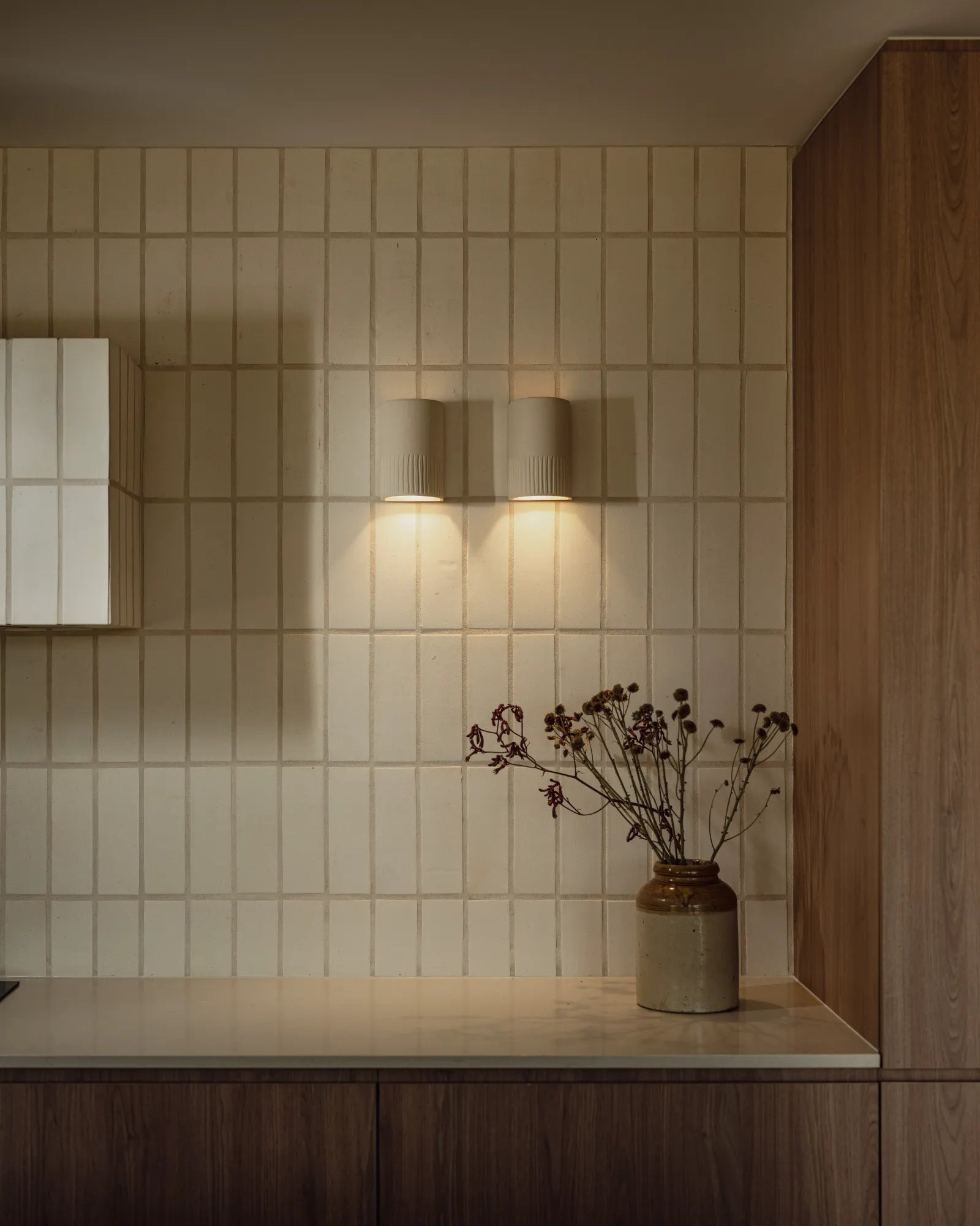 Stone Short Wall Light