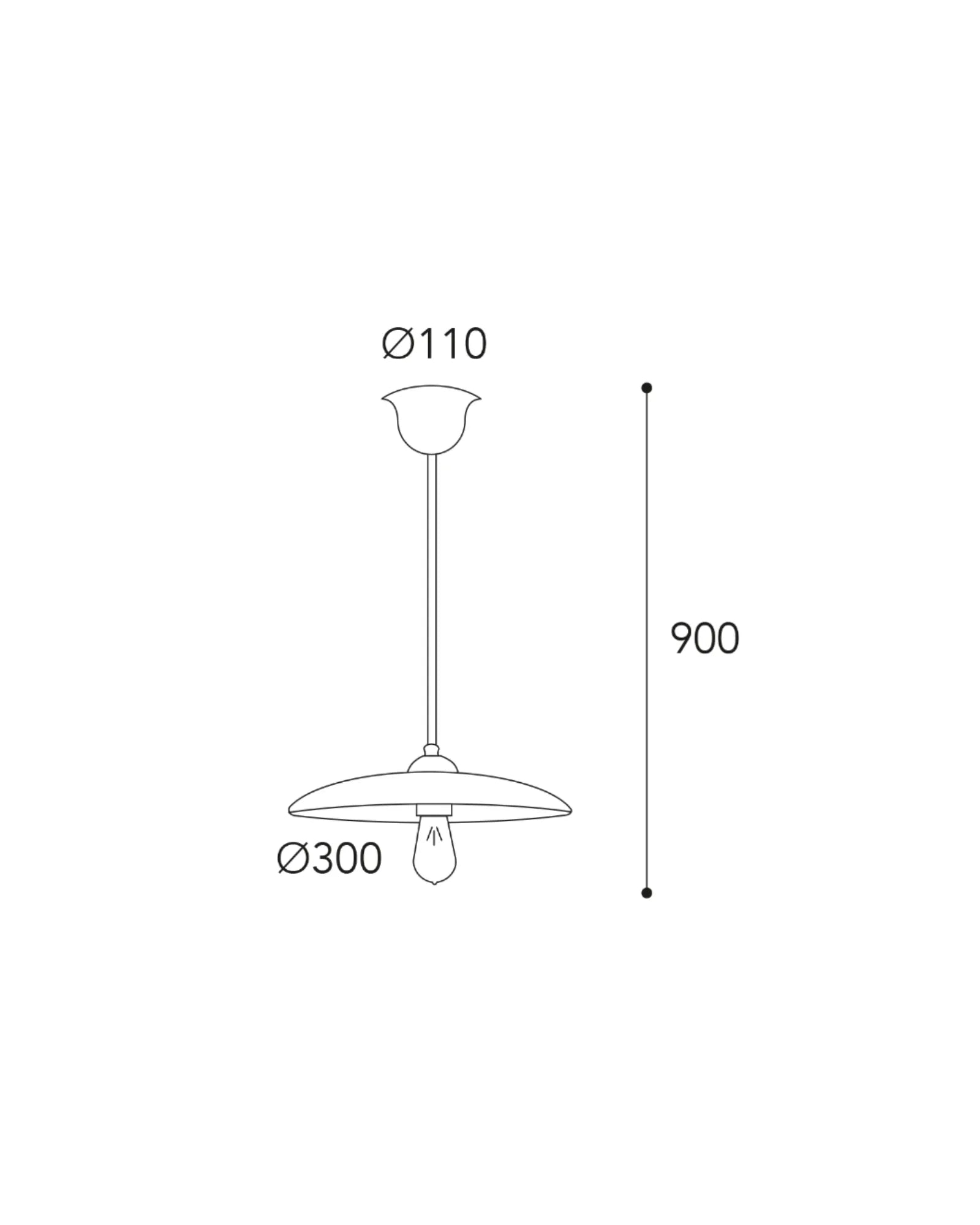 Trasimeno Pendant Light