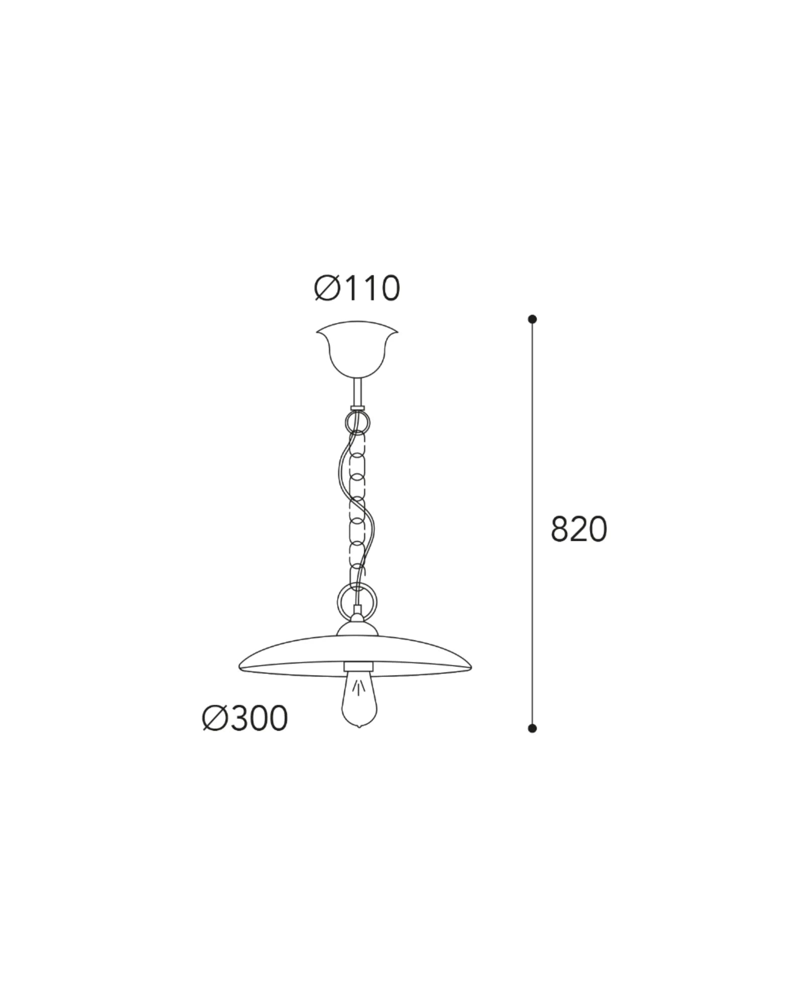 Trasimeno Pendant Light