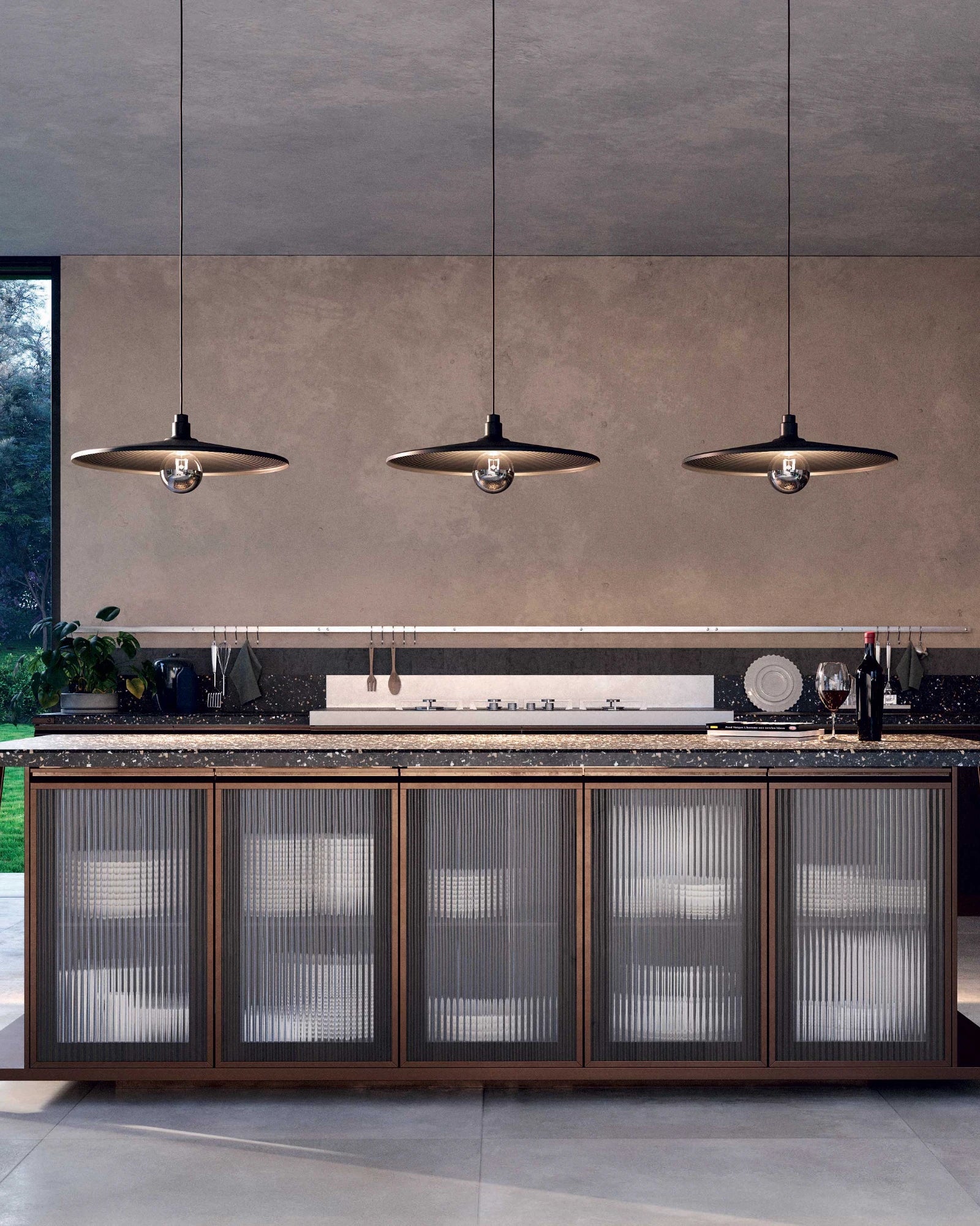 Vinyl Pendant Light